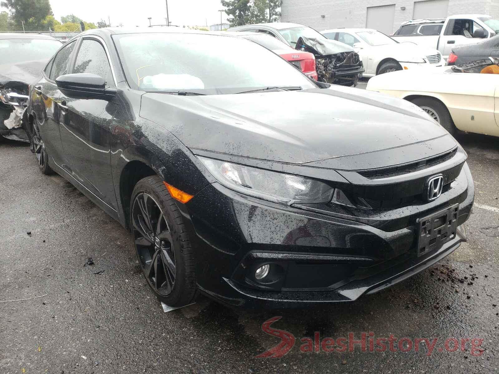 2HGFC2F86KH584821 2019 HONDA CIVIC