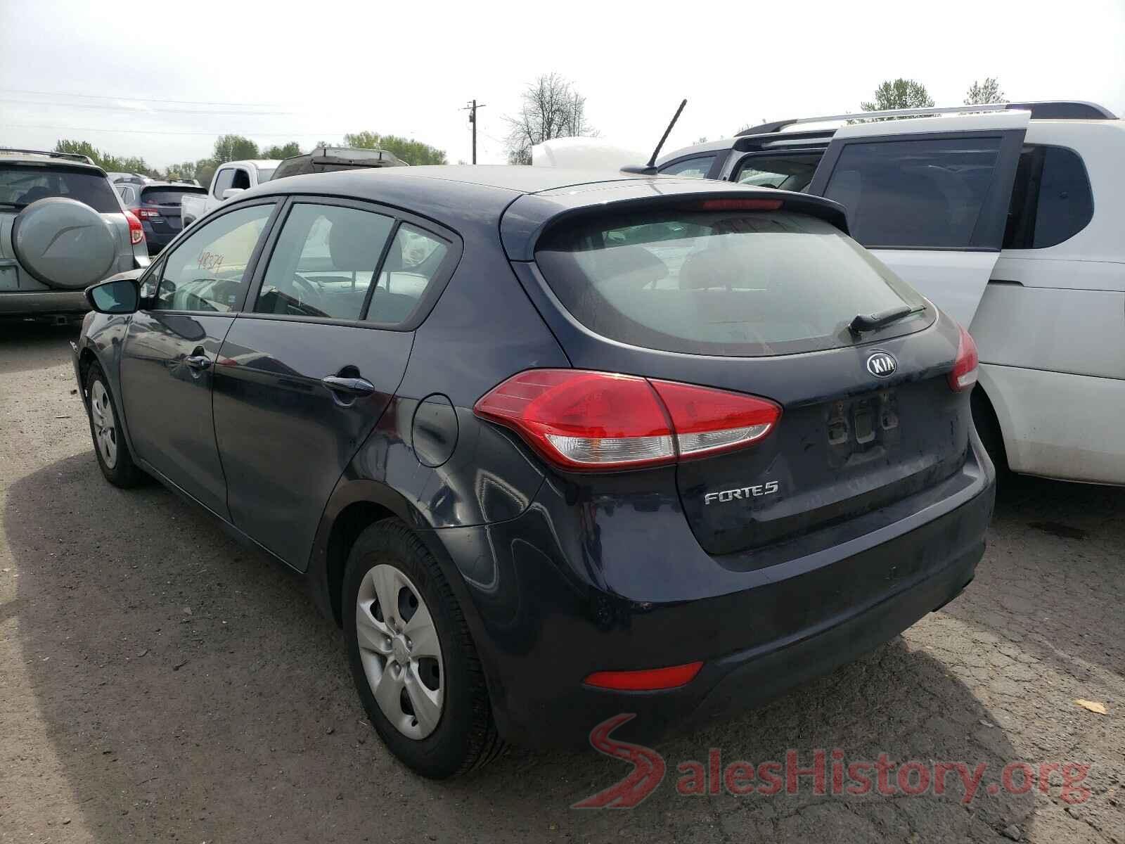 KNAFK5A88H5690212 2017 KIA FORTE