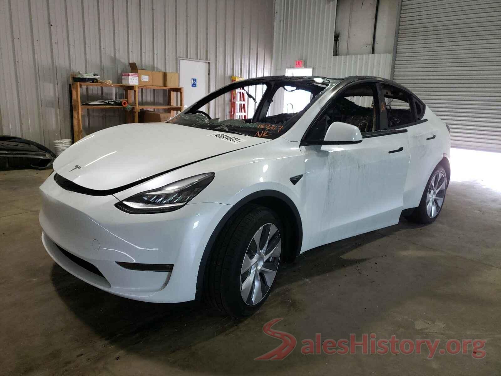 5YJYGDEE5MF157217 2021 TESLA MODEL Y