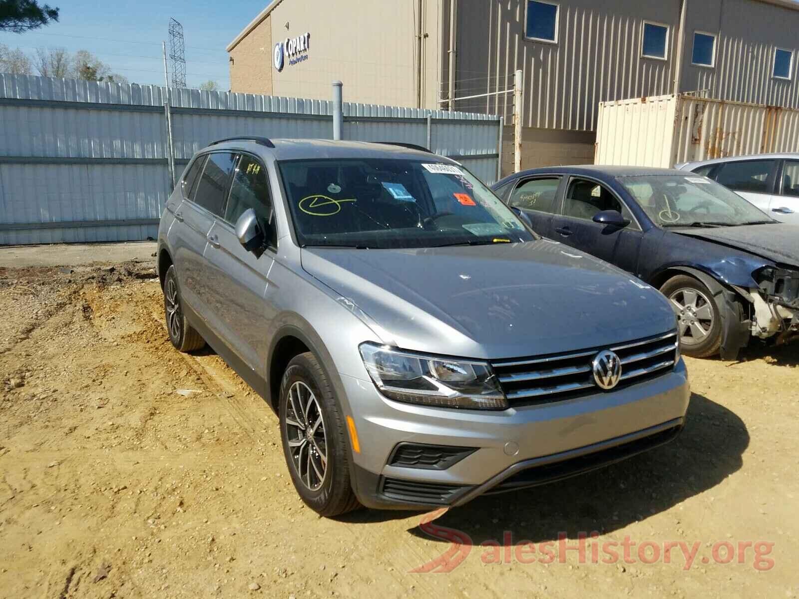 3VV2B7AX5MM040070 2021 VOLKSWAGEN TIGUAN