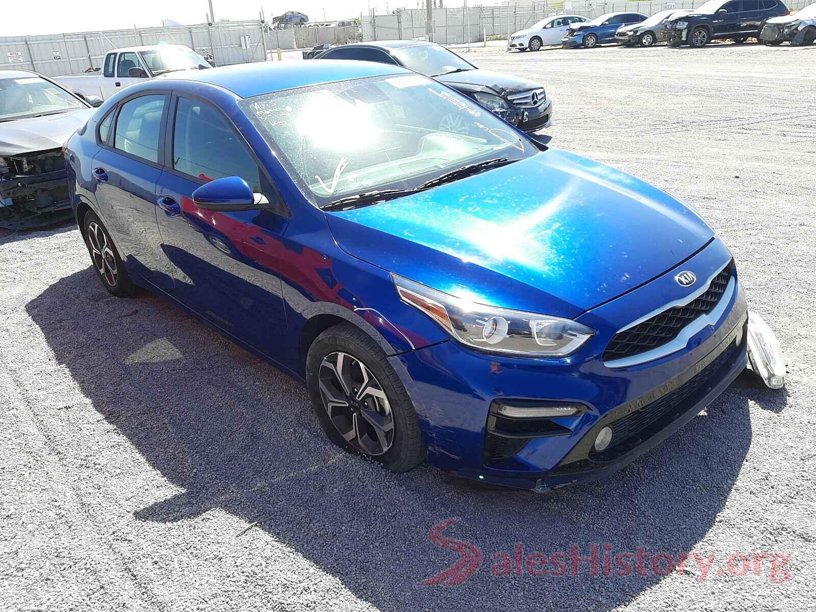 3KPF24ADXKE040254 2019 KIA FORTE