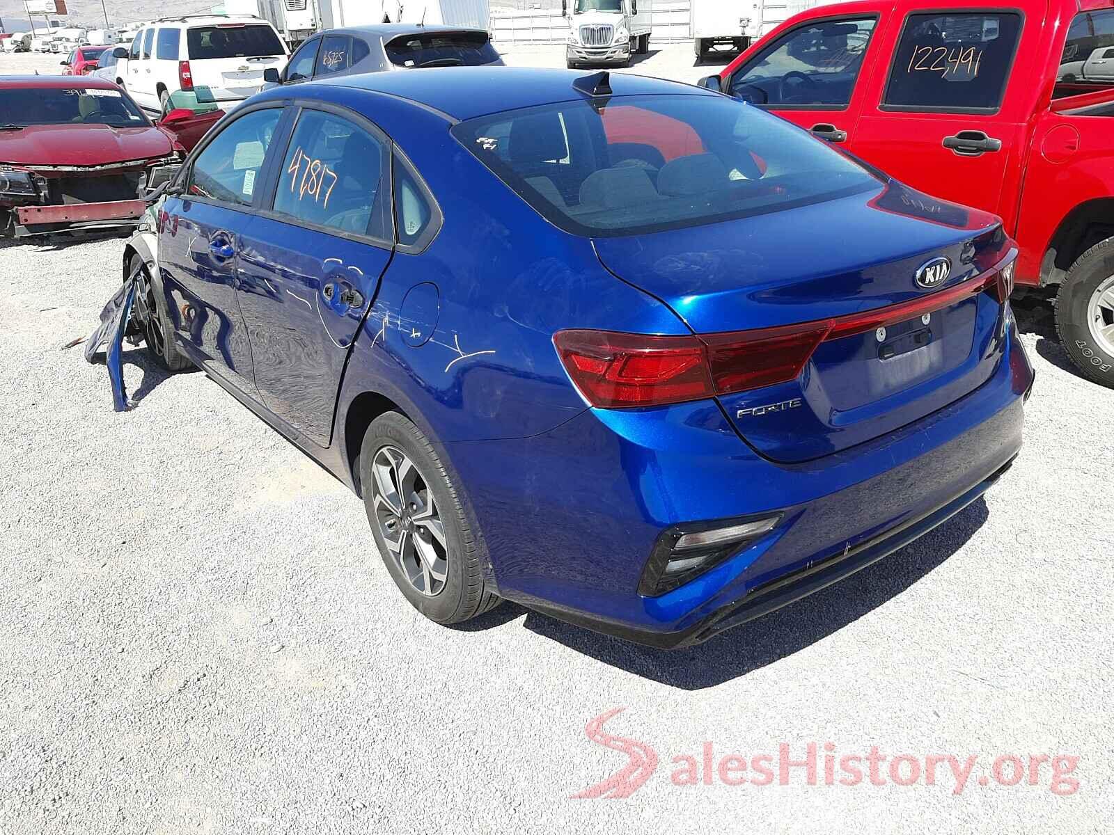 3KPF24ADXKE040254 2019 KIA FORTE