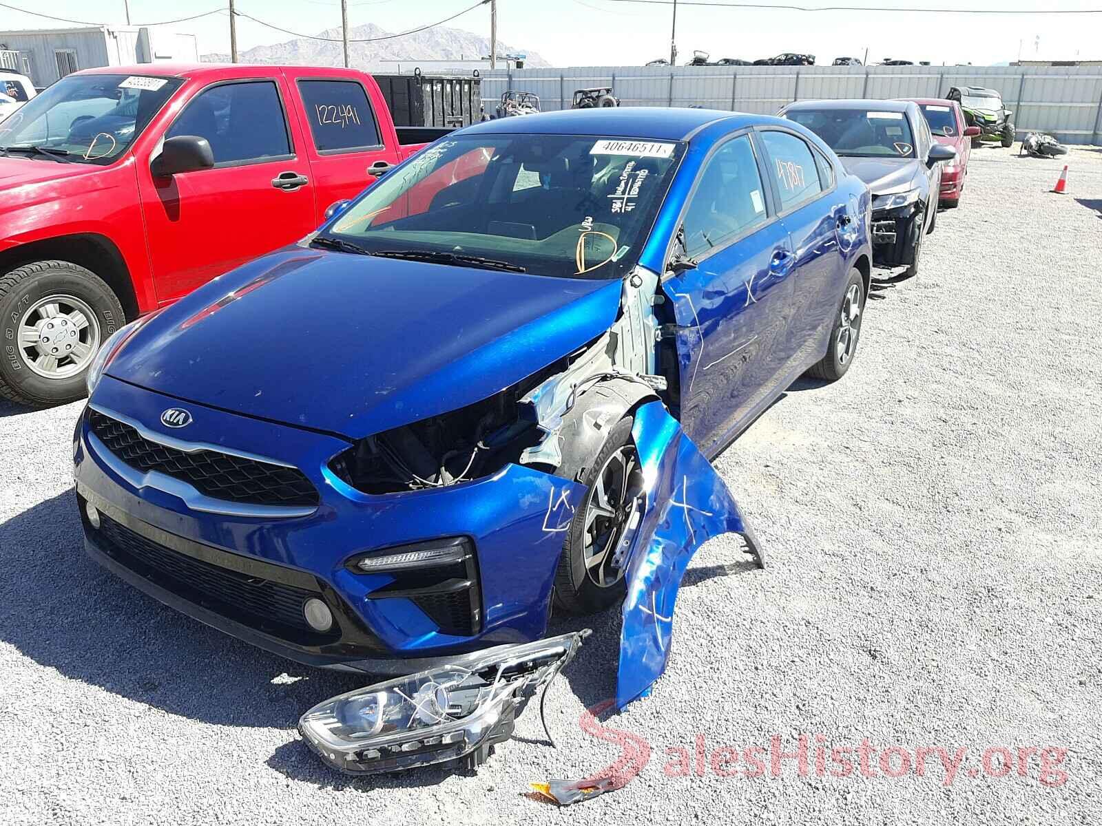 3KPF24ADXKE040254 2019 KIA FORTE