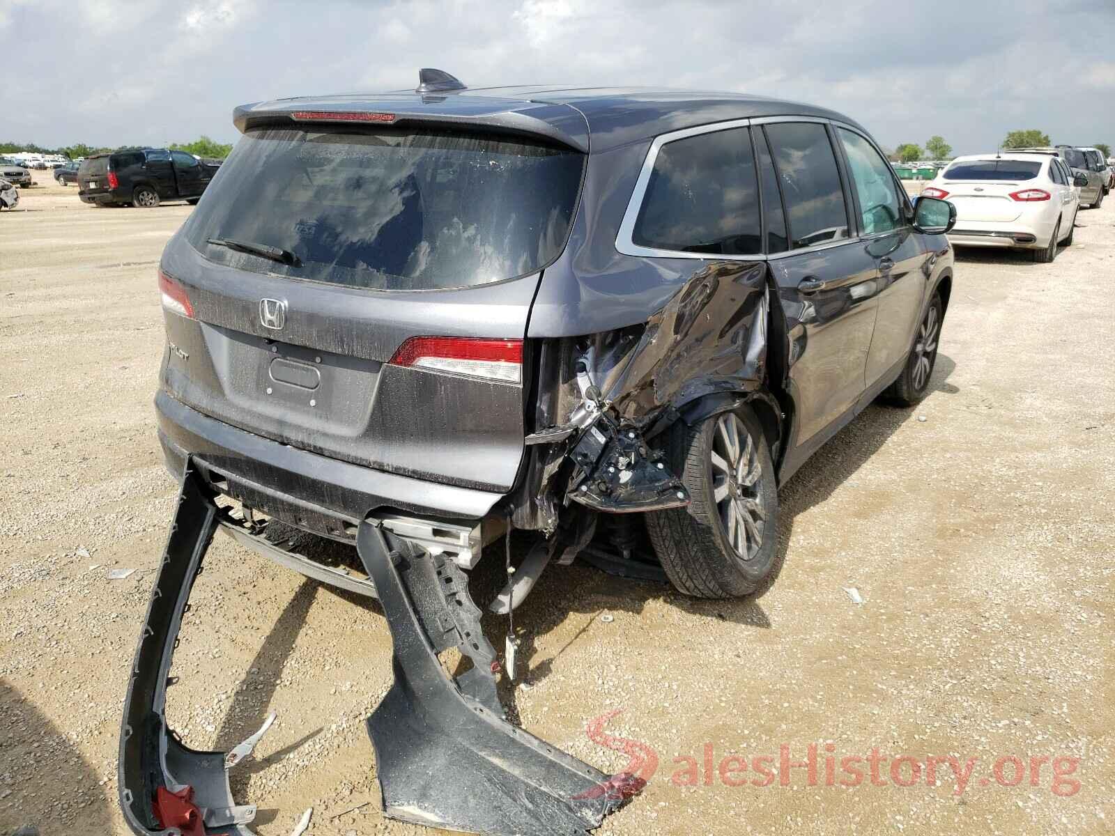 5FNYF5H58KB020788 2019 HONDA PILOT