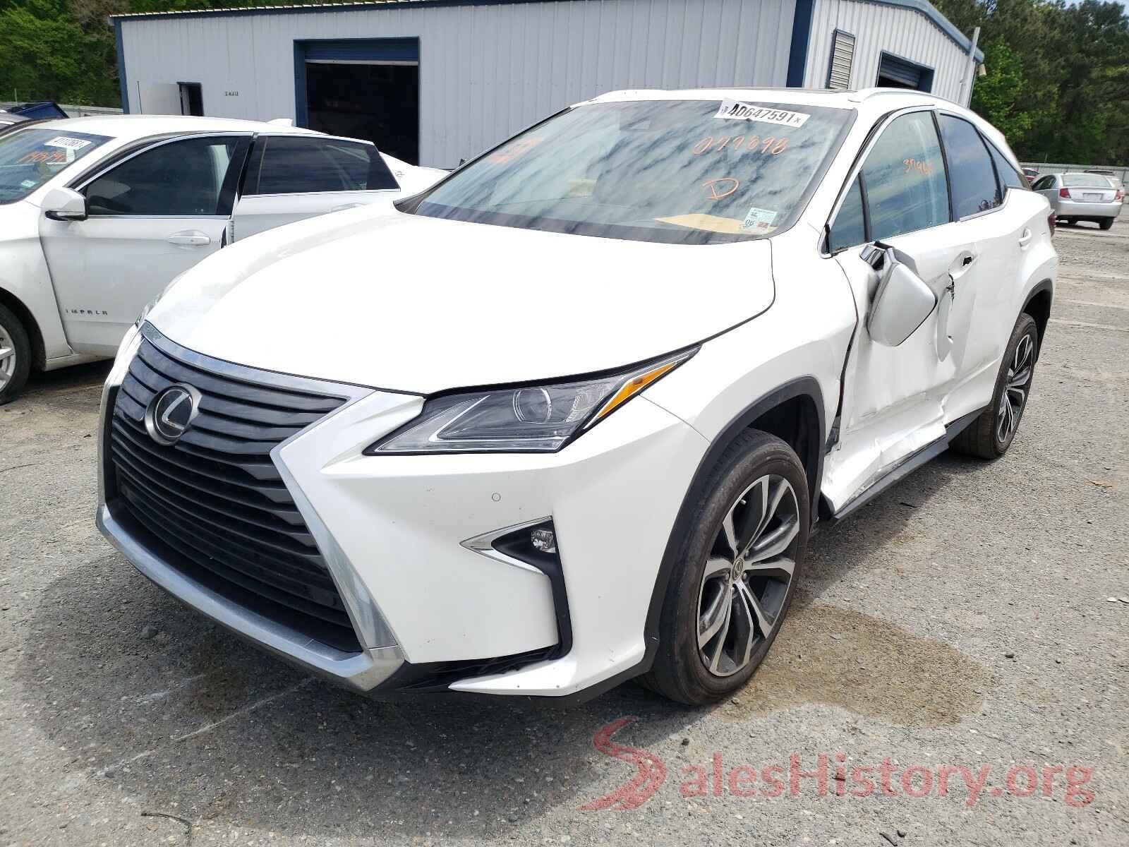 2T2BZMCA8HC077898 2017 LEXUS RX350