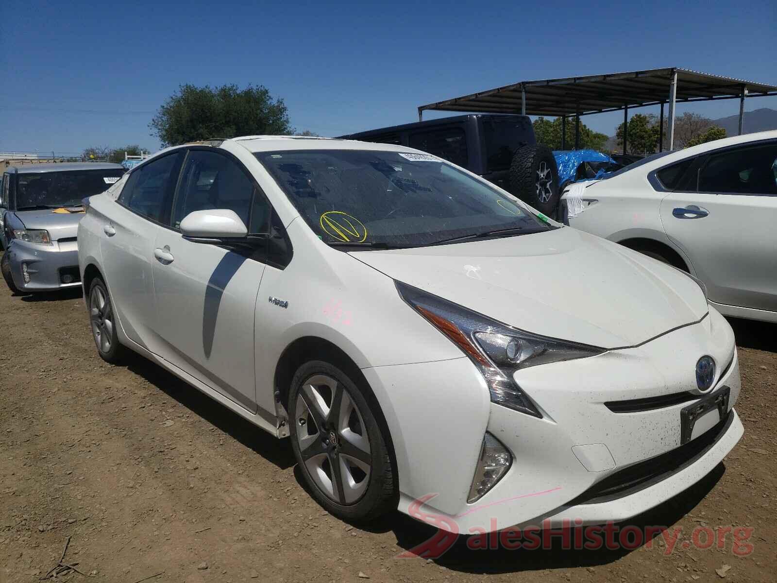 JTDKARFU8G3020381 2016 TOYOTA PRIUS