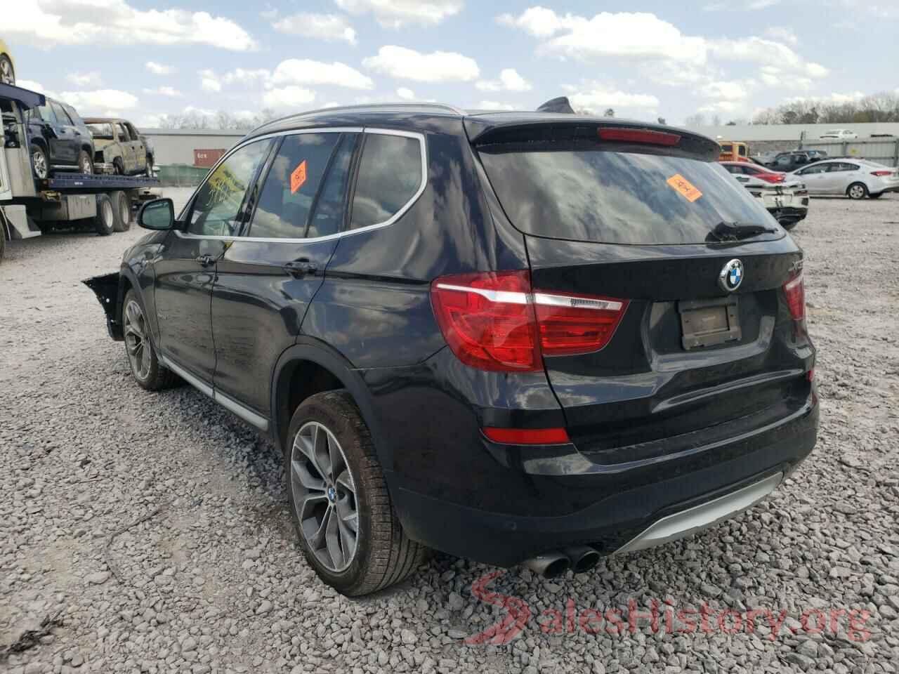 5UXWX7C30H0U44378 2017 BMW X3