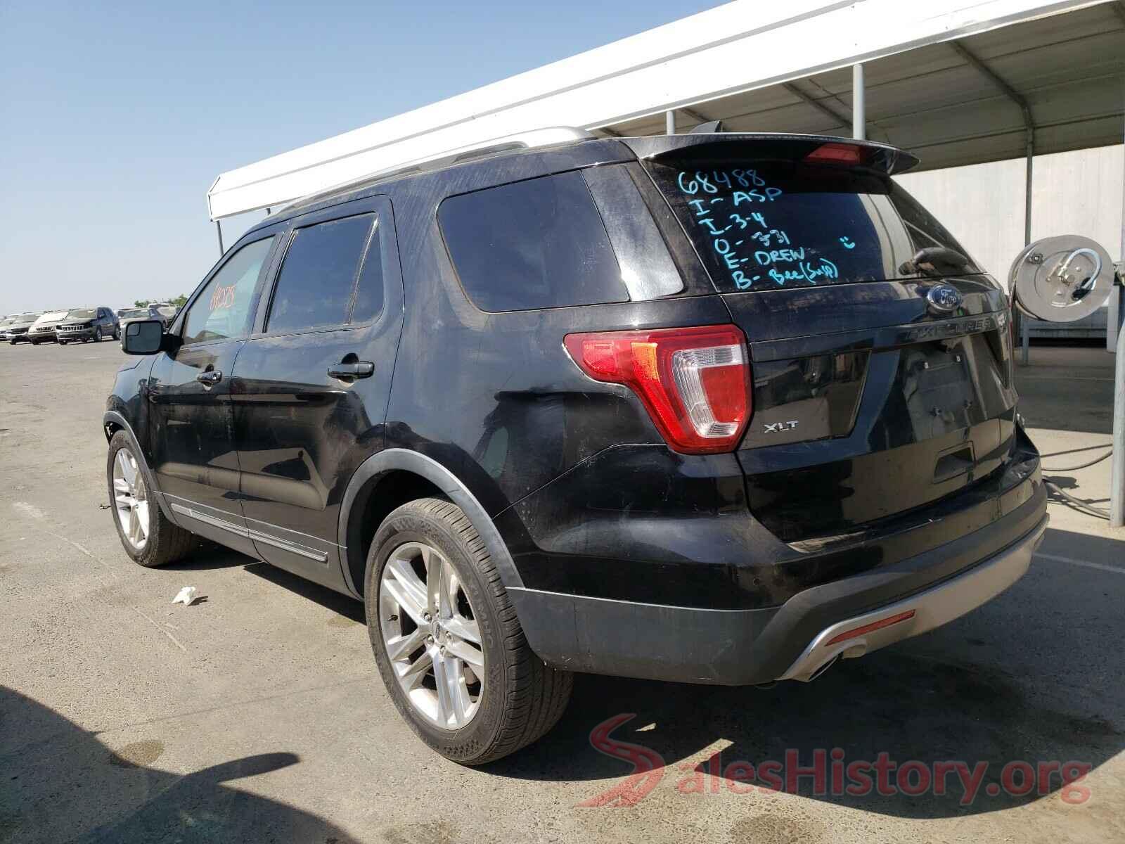 1FM5K7D83GGD13968 2016 FORD EXPLORER