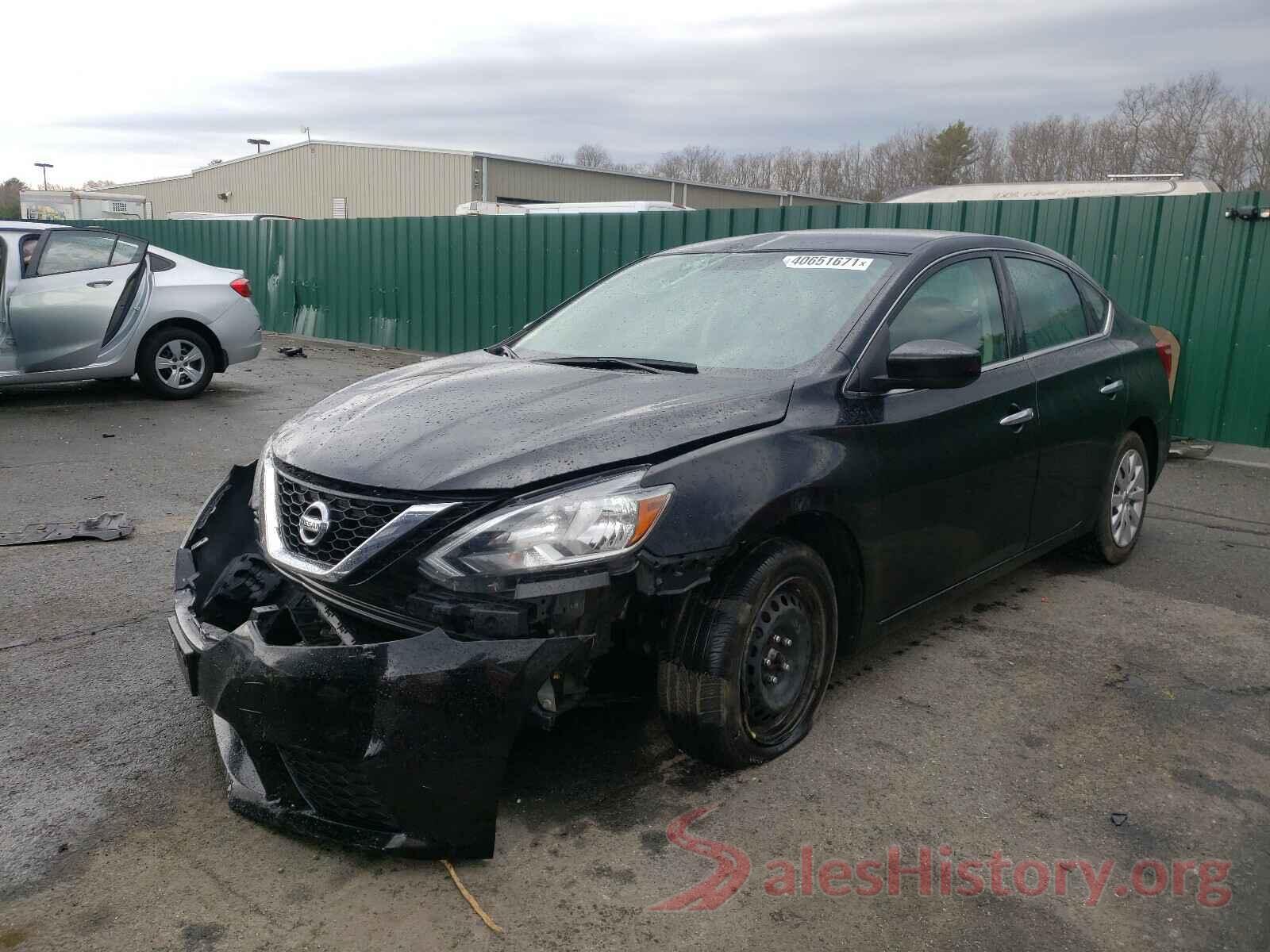 3N1AB7AP5KY264247 2019 NISSAN SENTRA