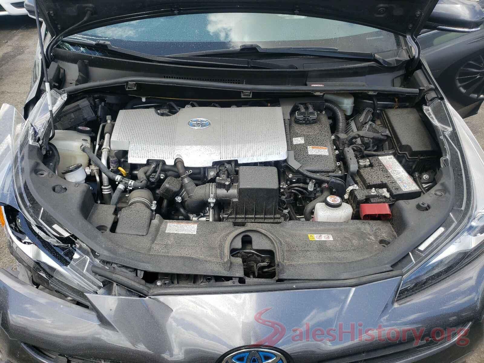 JTDKARFU8K3072649 2019 TOYOTA PRIUS