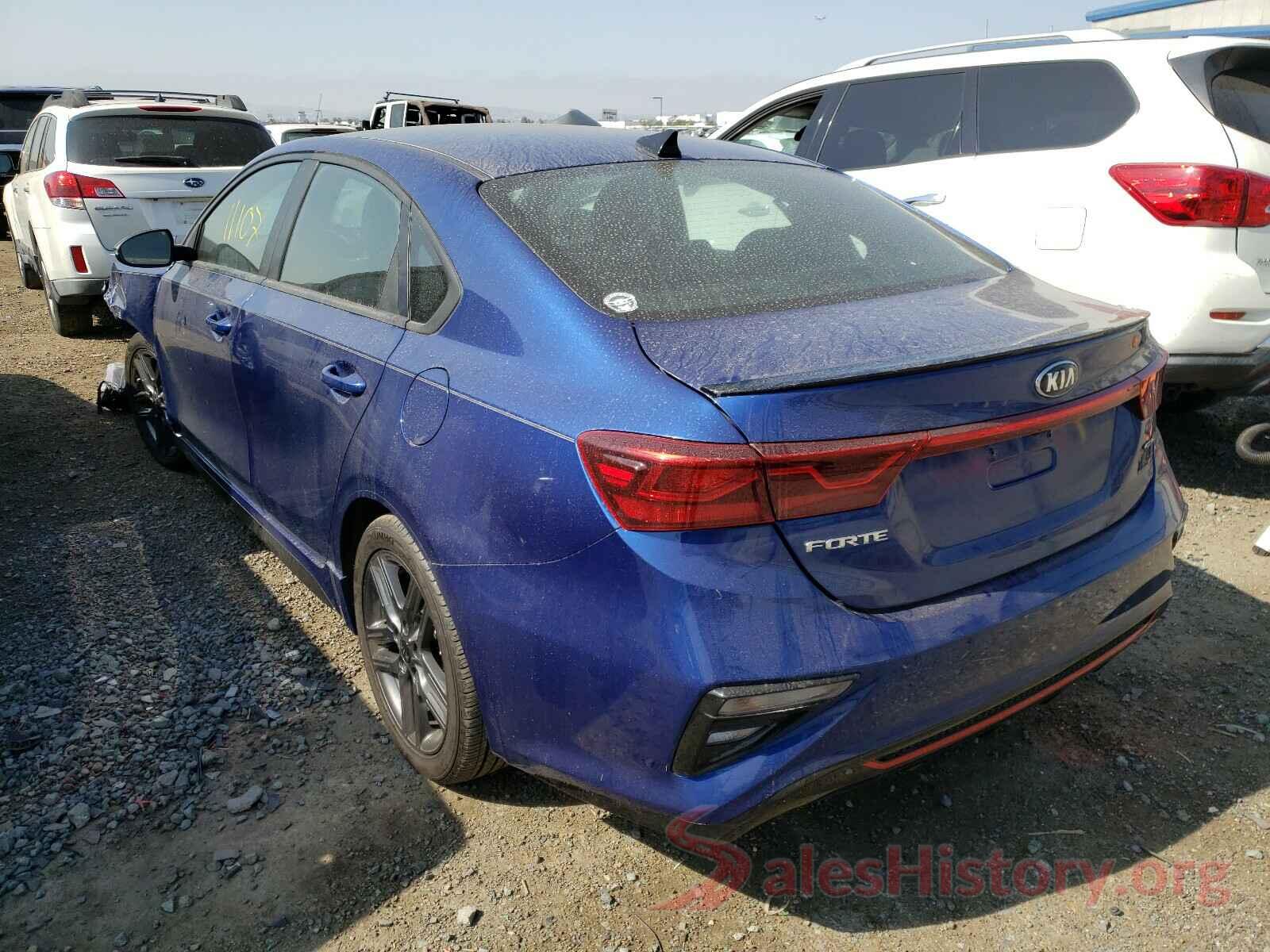 3KPF34AD8LE182083 2020 KIA FORTE