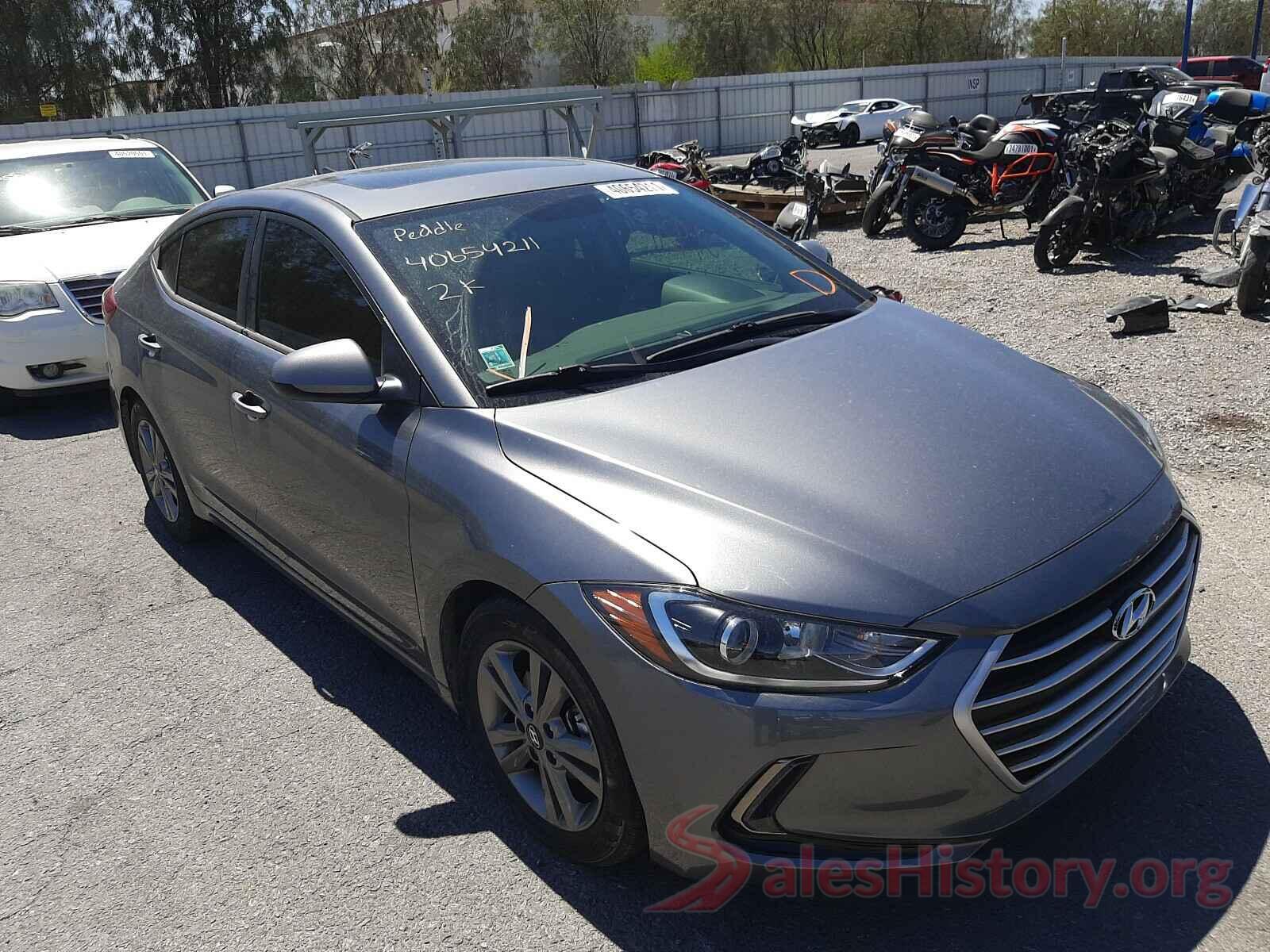 5NPD84LF3JH304090 2018 HYUNDAI ELANTRA