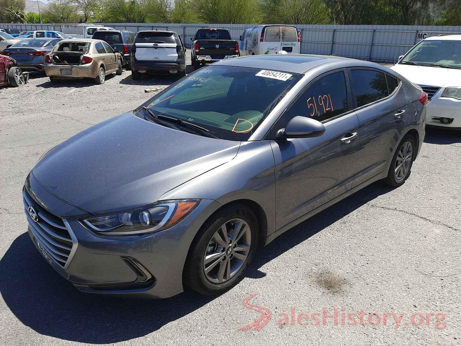 5NPD84LF3JH304090 2018 HYUNDAI ELANTRA