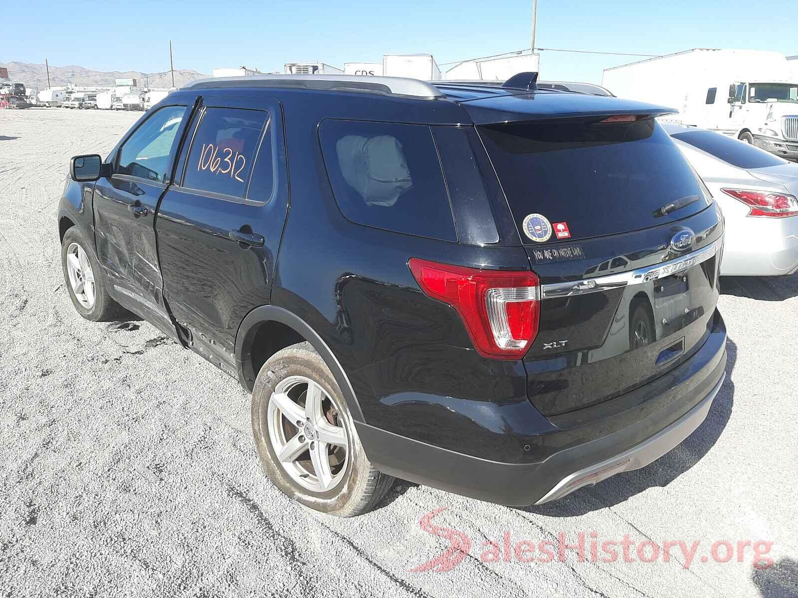 1FM5K8D86HGD64906 2017 FORD EXPLORER