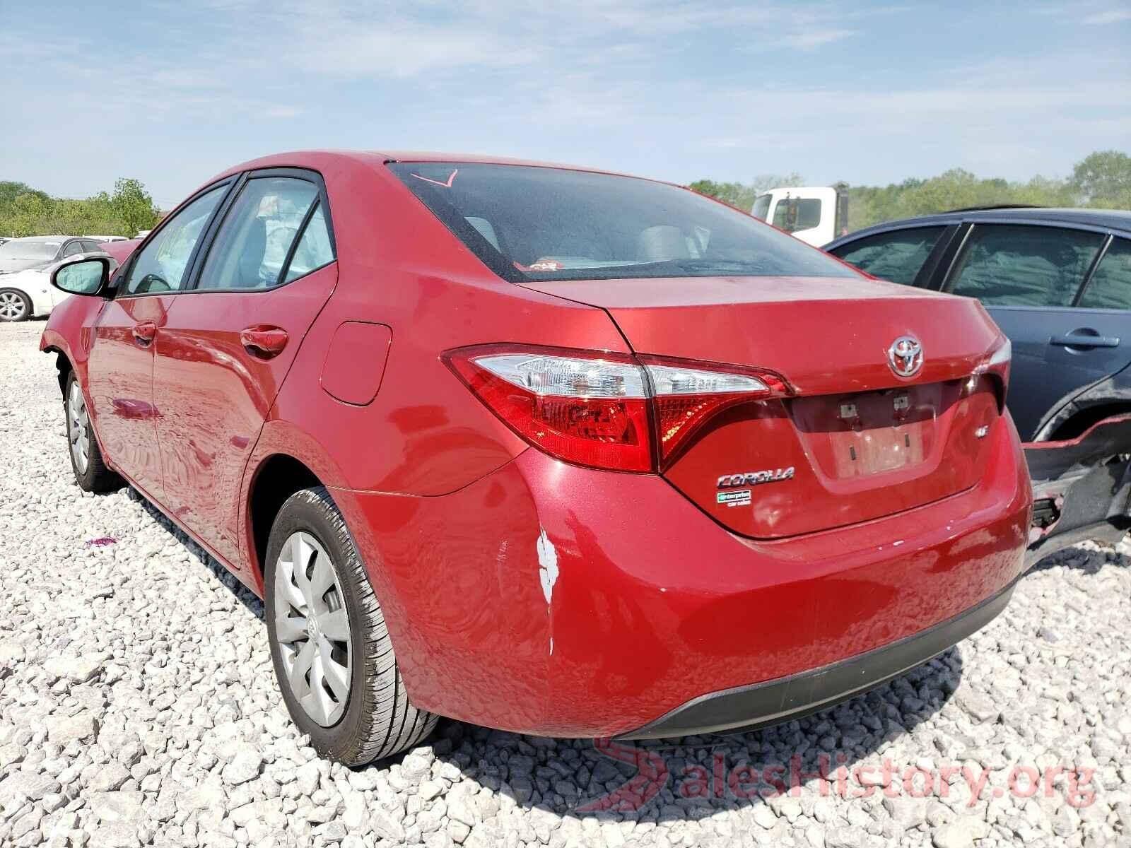 5YFBURHE3GP489673 2016 TOYOTA COROLLA