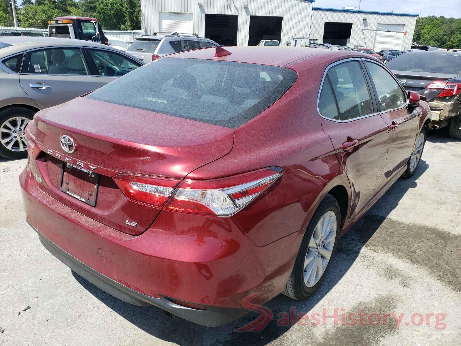 4T1B11HK0KU686307 2019 TOYOTA CAMRY