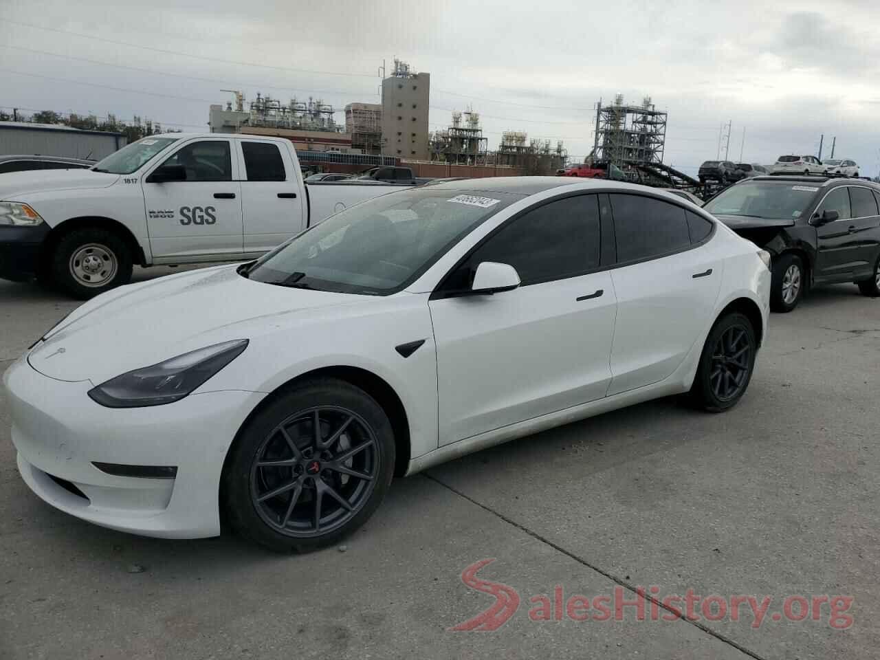 5YJ3E1EB2NF317138 2022 TESLA MODEL 3