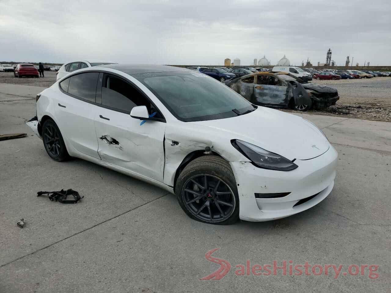 5YJ3E1EB2NF317138 2022 TESLA MODEL 3