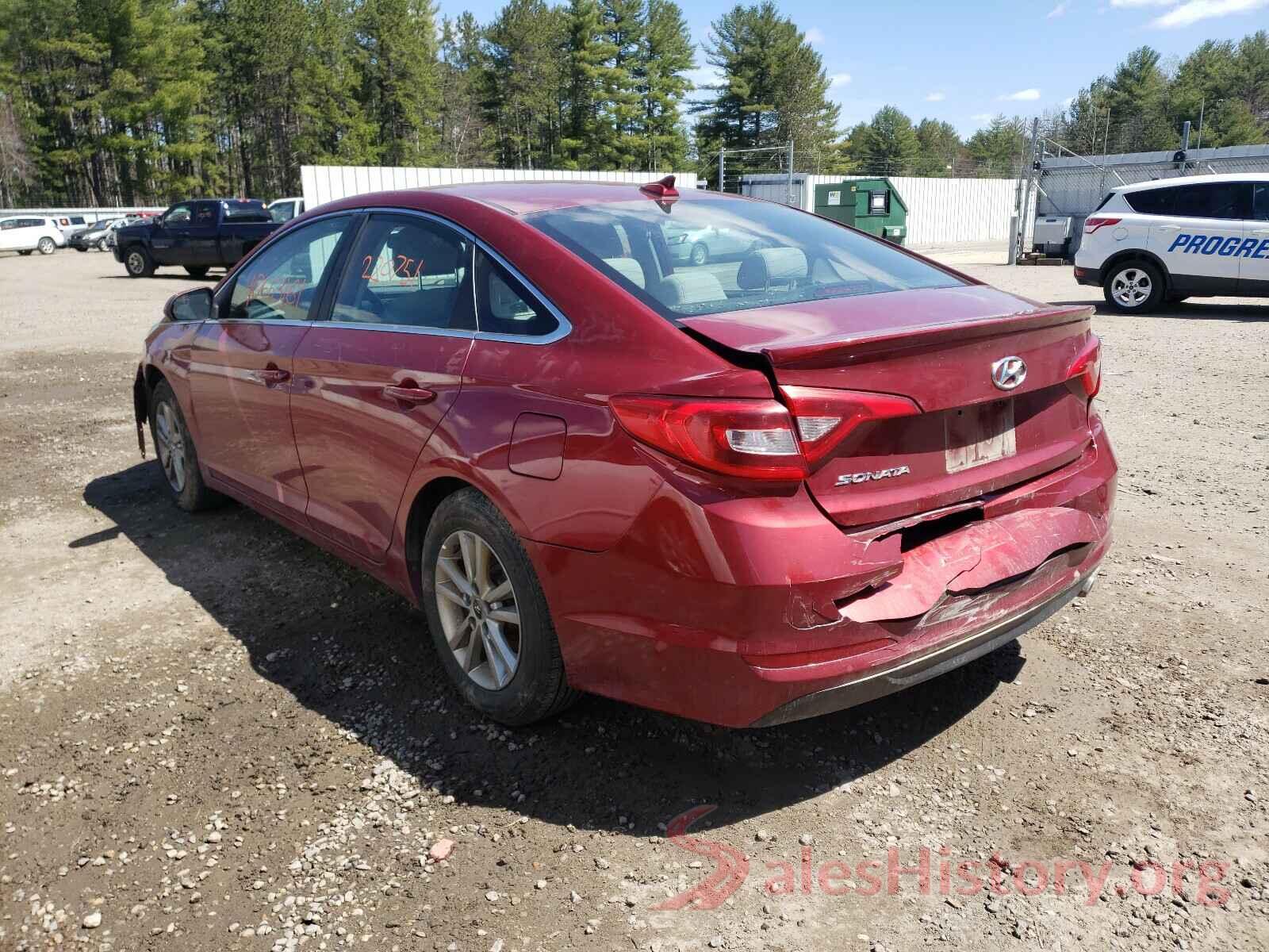 5NPE24AF0GH260387 2016 HYUNDAI SONATA