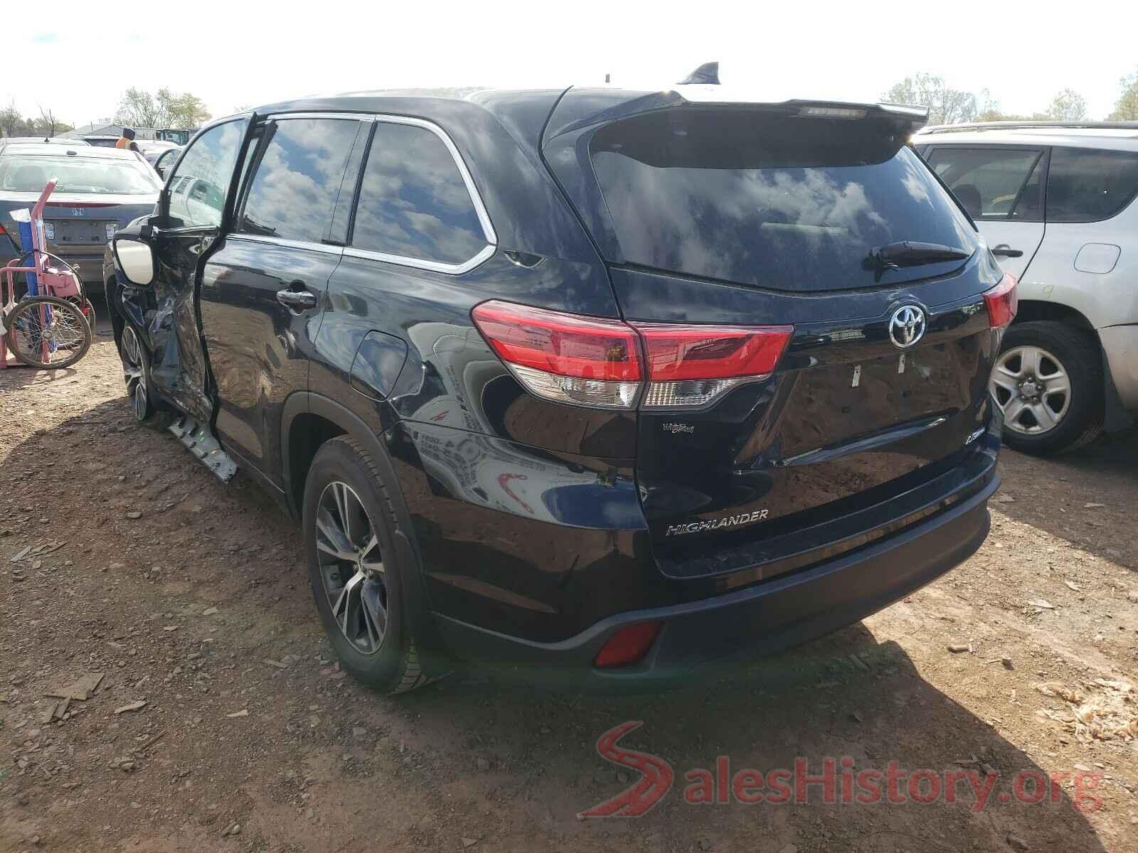 5TDBZRFH0HS374973 2017 TOYOTA HIGHLANDER