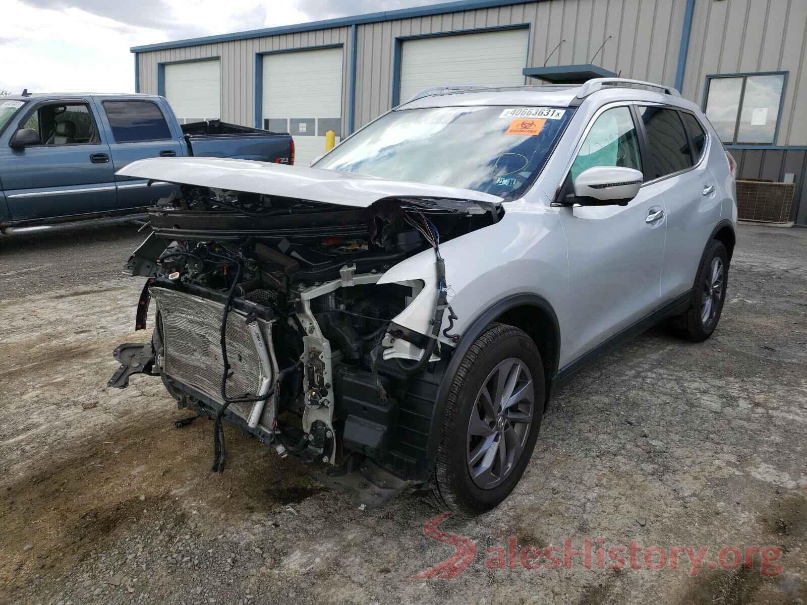 5N1AT2MV0GC845660 2016 NISSAN ROGUE