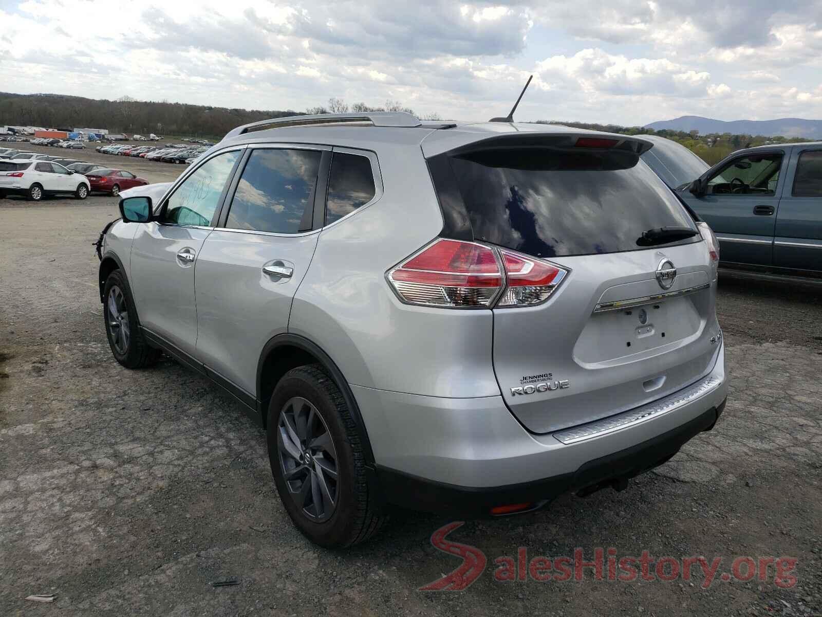 5N1AT2MV0GC845660 2016 NISSAN ROGUE