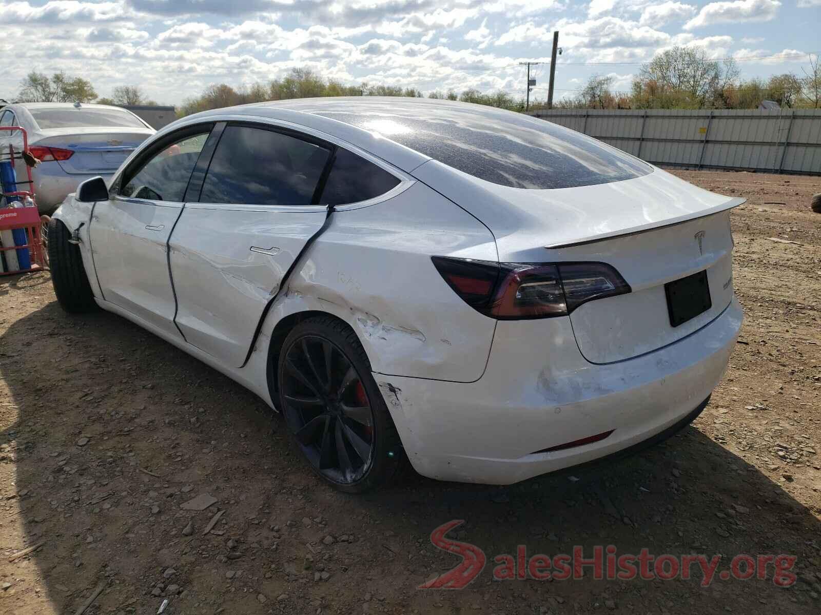 5YJ3E1EC6LF736244 2020 TESLA MODEL 3