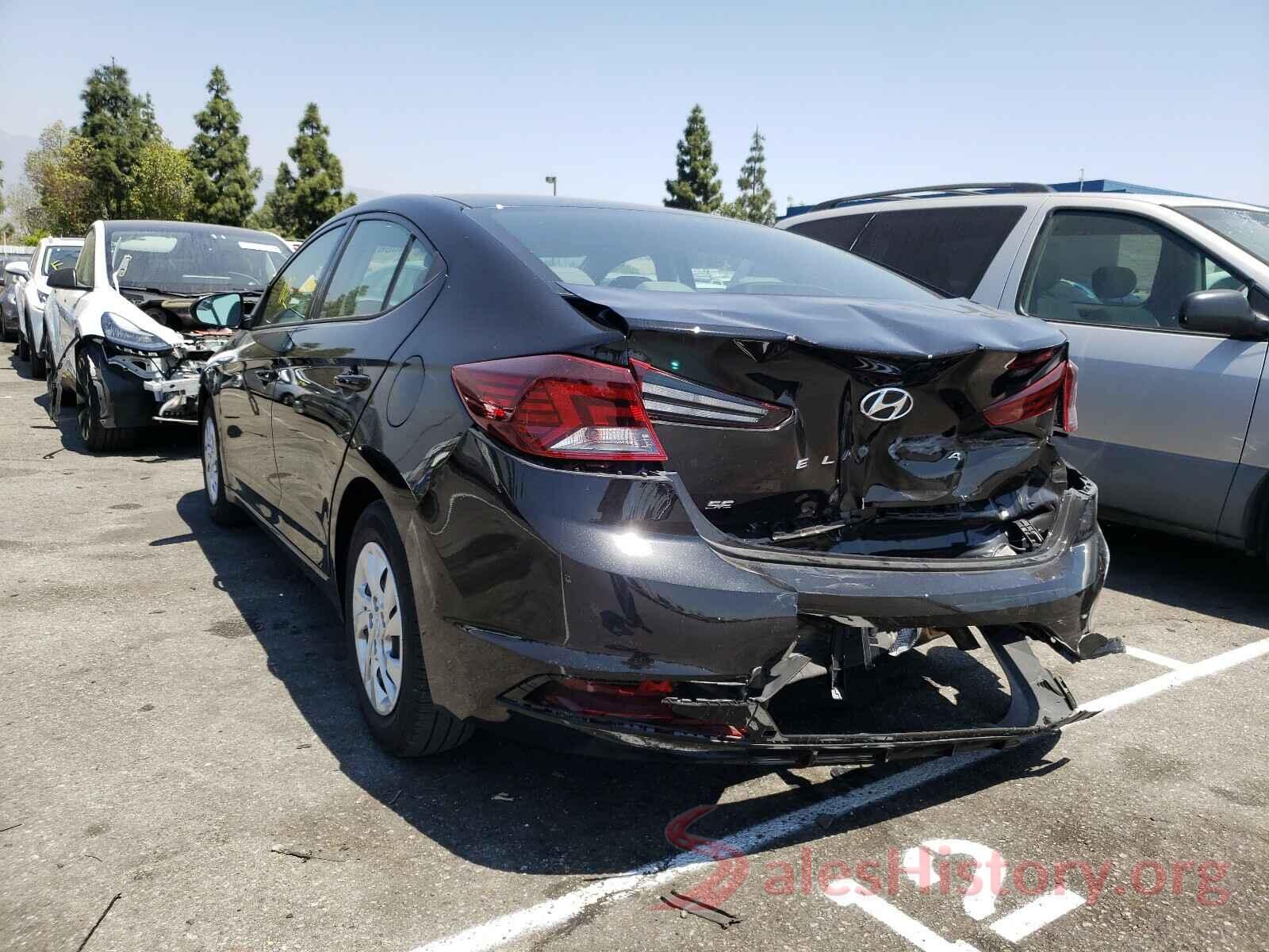 5NPD74LF7LH609260 2020 HYUNDAI ELANTRA