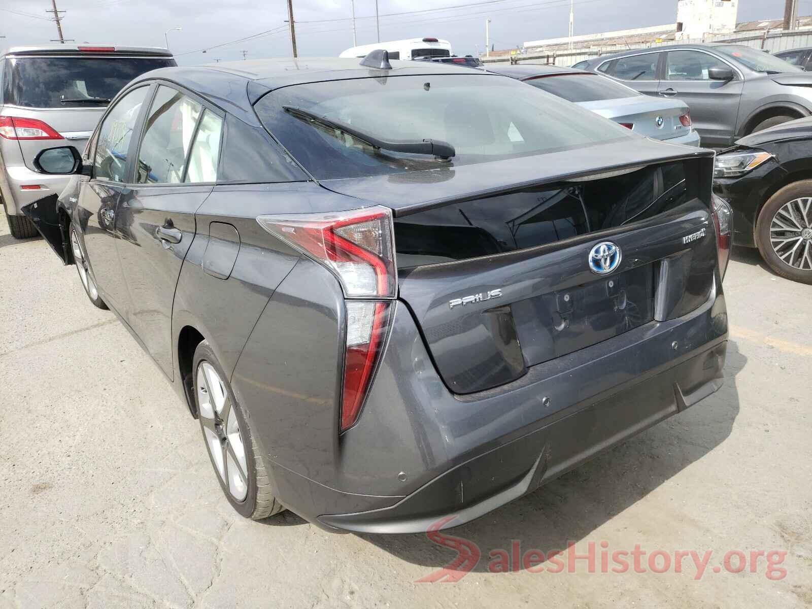 JTDKARFU7G3002096 2016 TOYOTA PRIUS