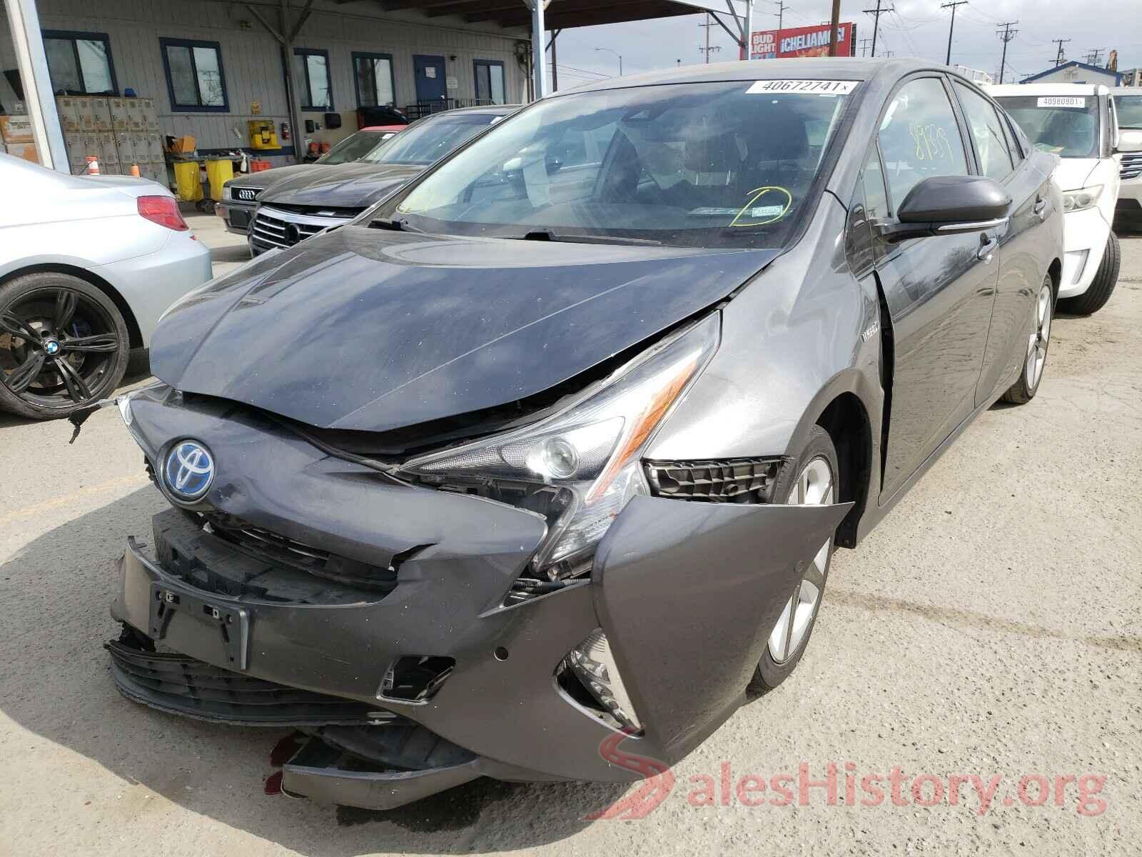 JTDKARFU7G3002096 2016 TOYOTA PRIUS