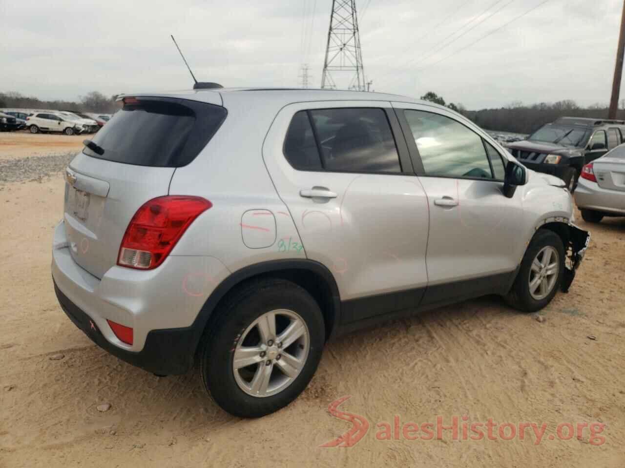 KL7CJKSB3LB323758 2020 CHEVROLET TRAX