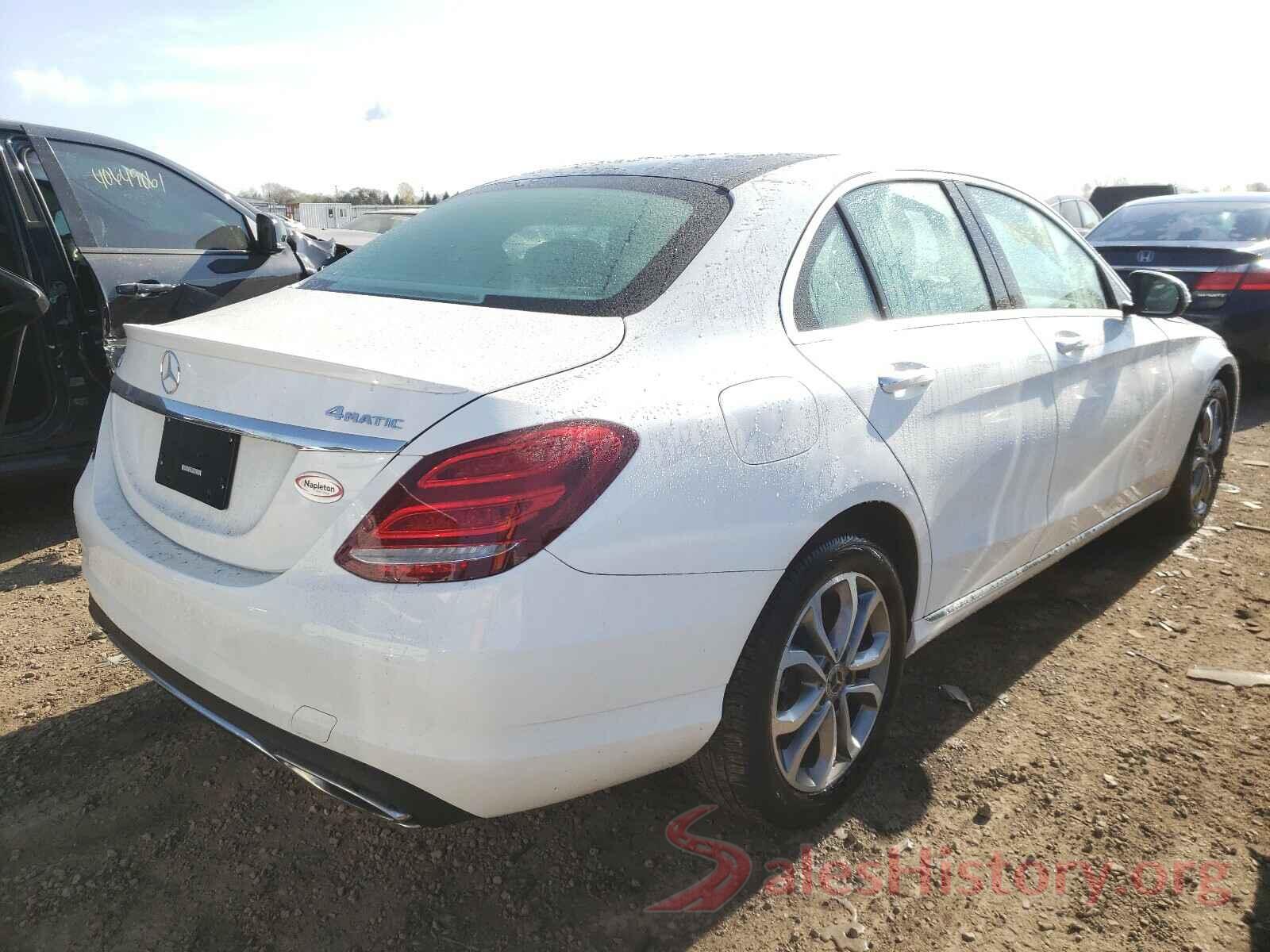 55SWF4KB3HU223899 2017 MERCEDES-BENZ C CLASS