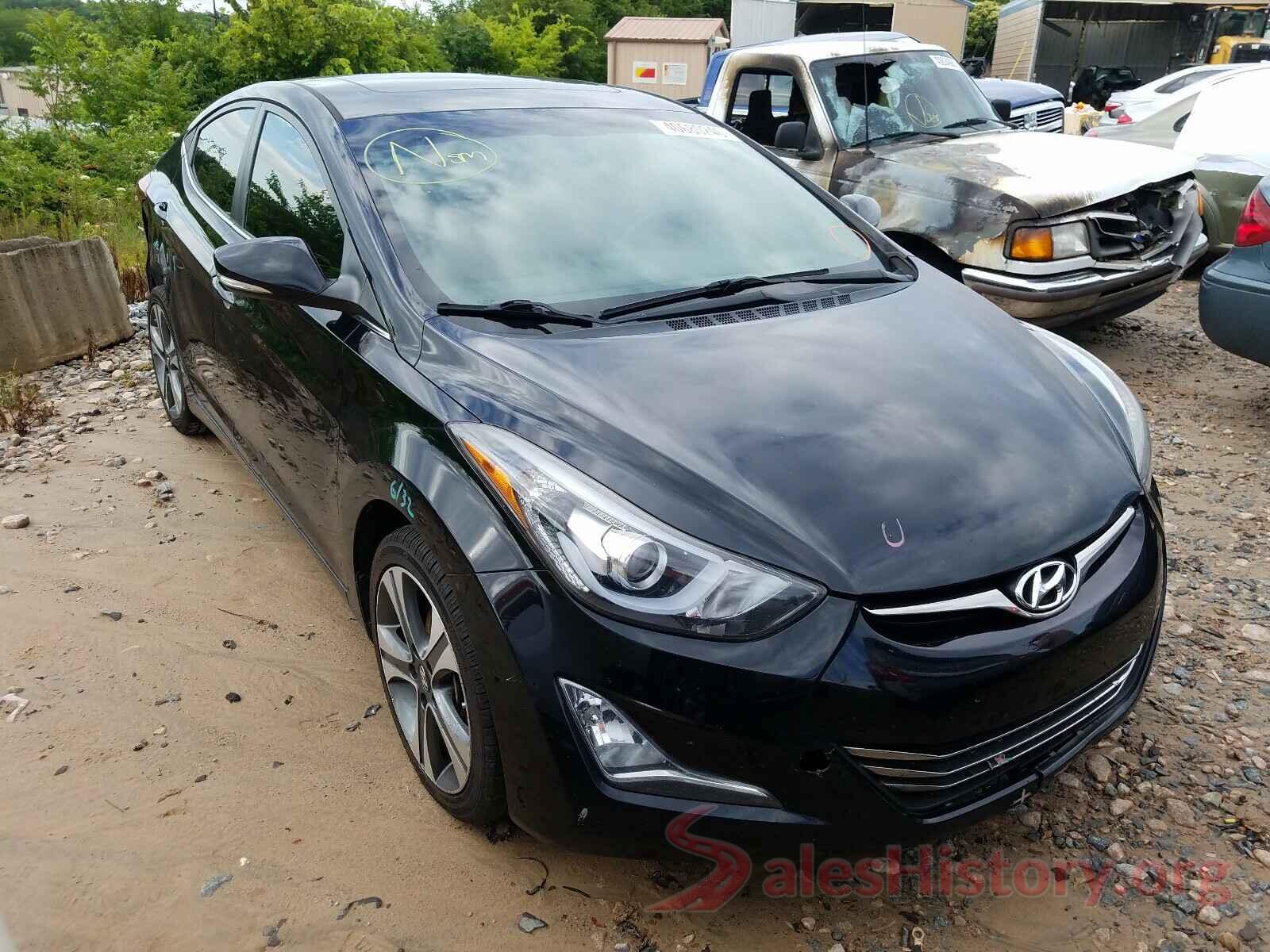 KMHDH4AH5GU586327 2016 HYUNDAI ELANTRA