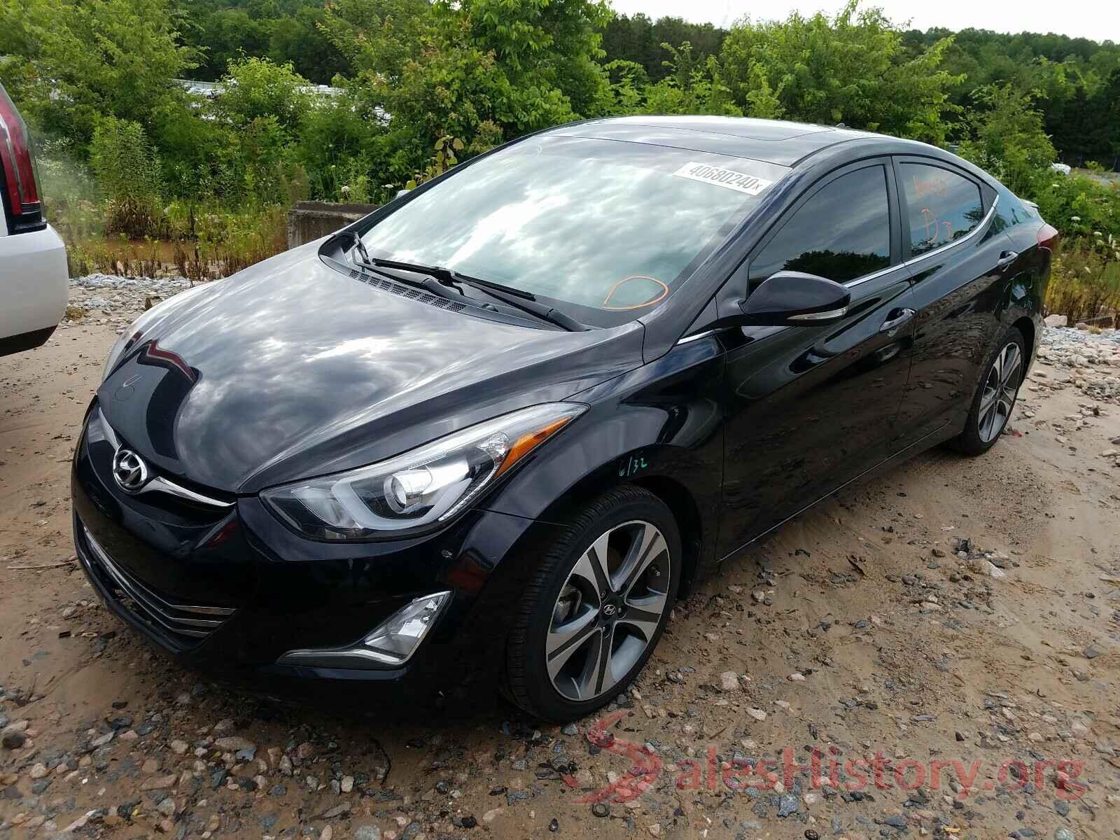 KMHDH4AH5GU586327 2016 HYUNDAI ELANTRA