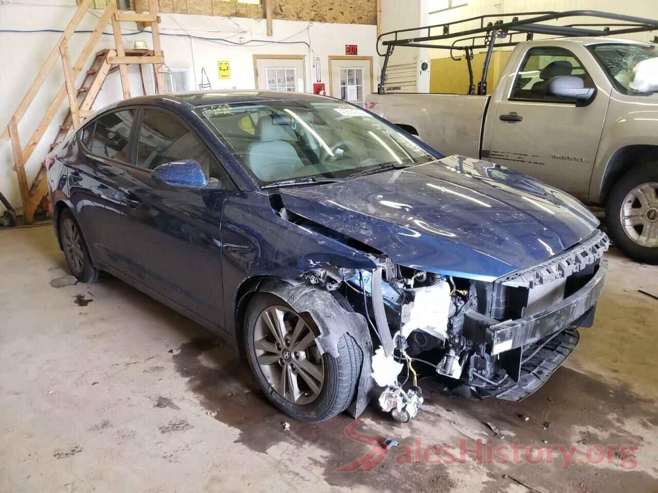 5NPD84LF5JH391071 2018 HYUNDAI ELANTRA