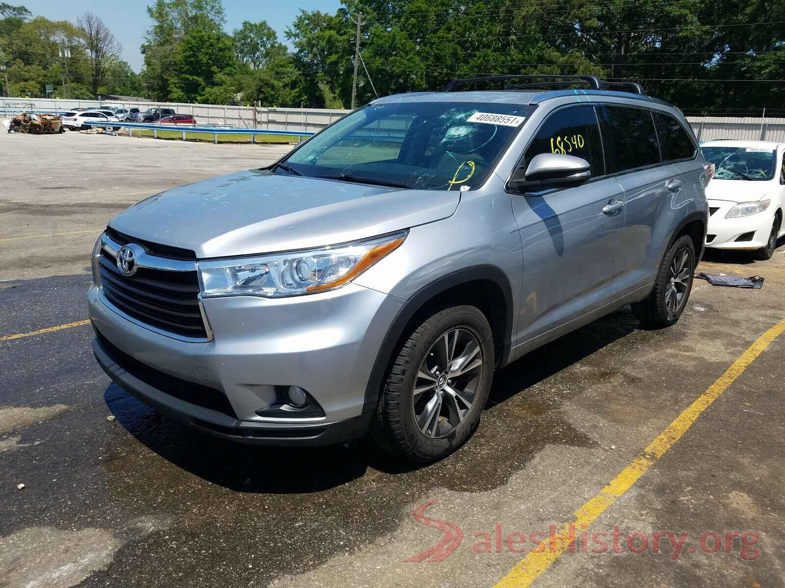 5TDKKRFH9GS122626 2016 TOYOTA HIGHLANDER