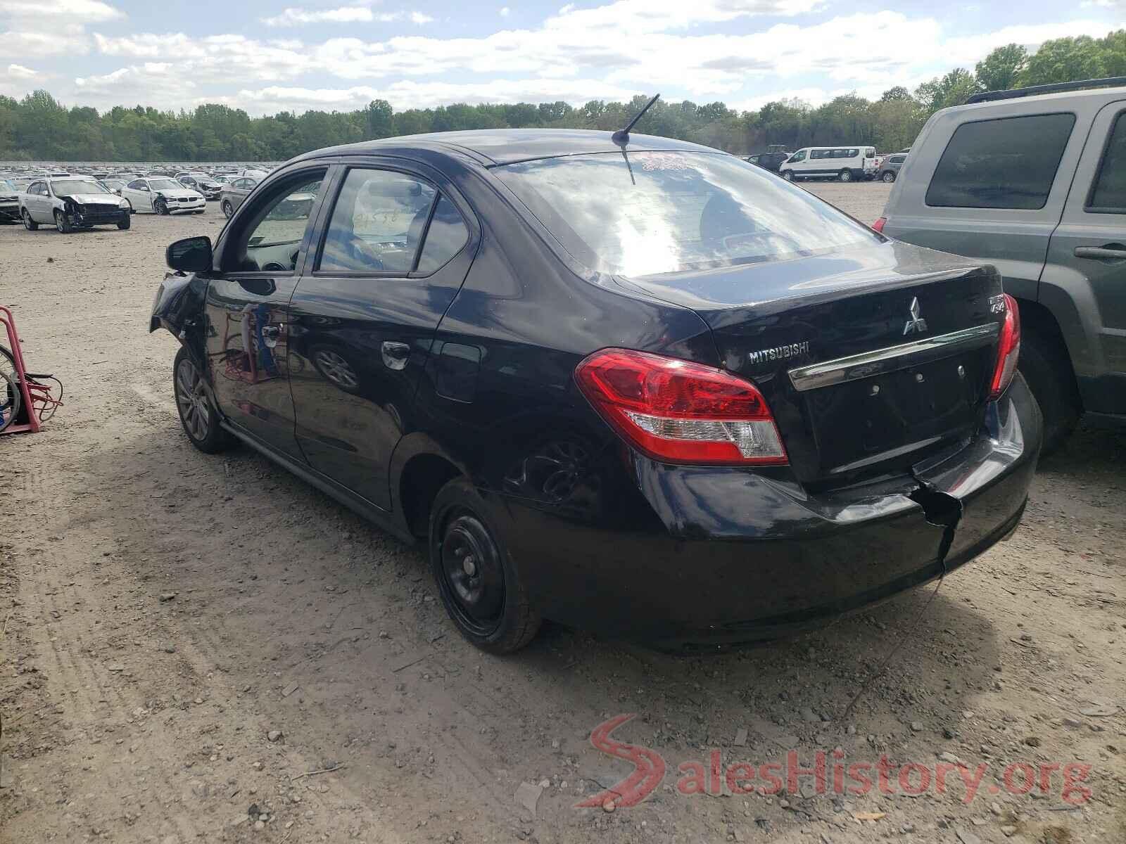 ML32F3FJ2KHF17481 2019 MITSUBISHI MIRAGE