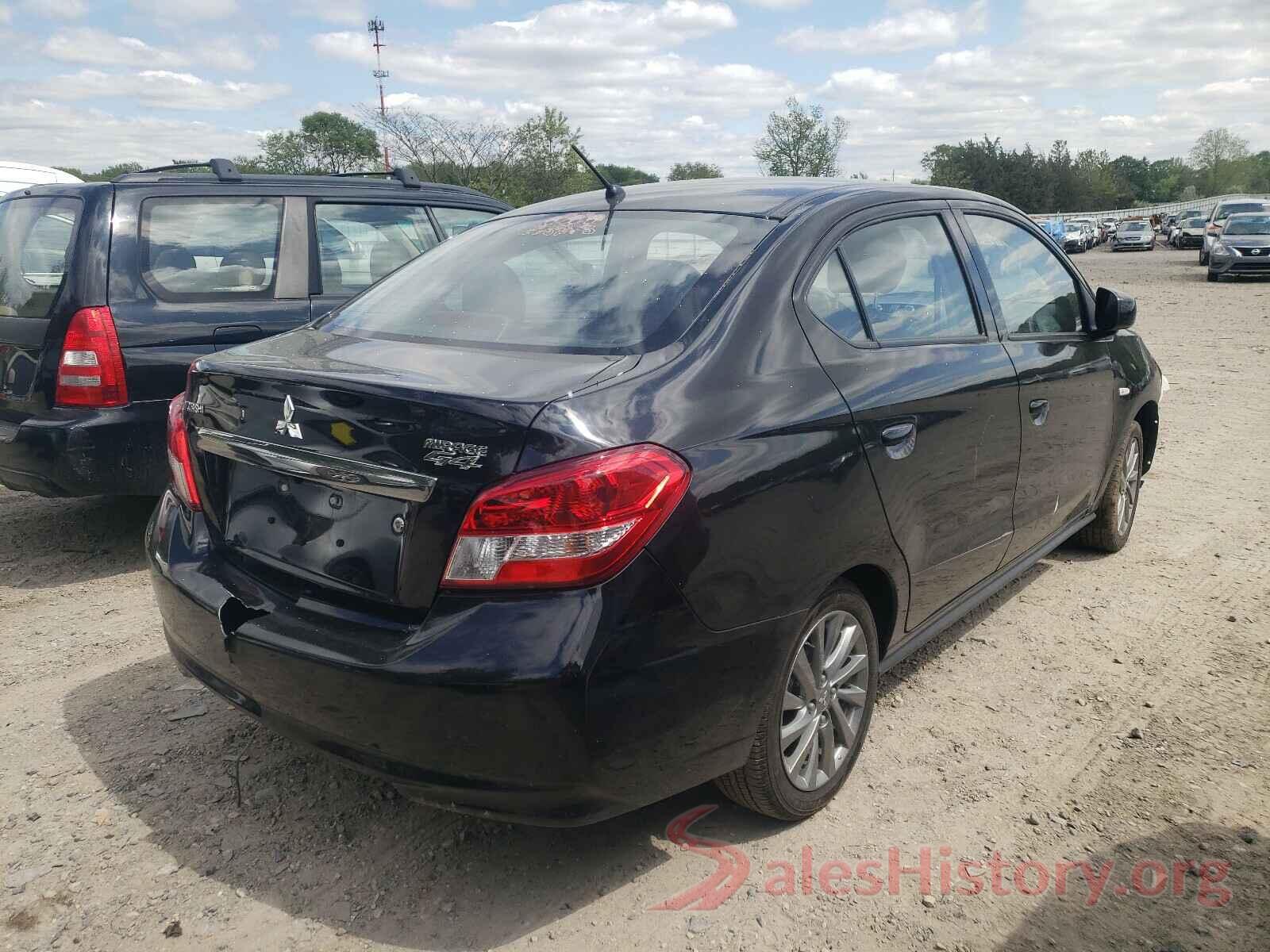 ML32F3FJ2KHF17481 2019 MITSUBISHI MIRAGE