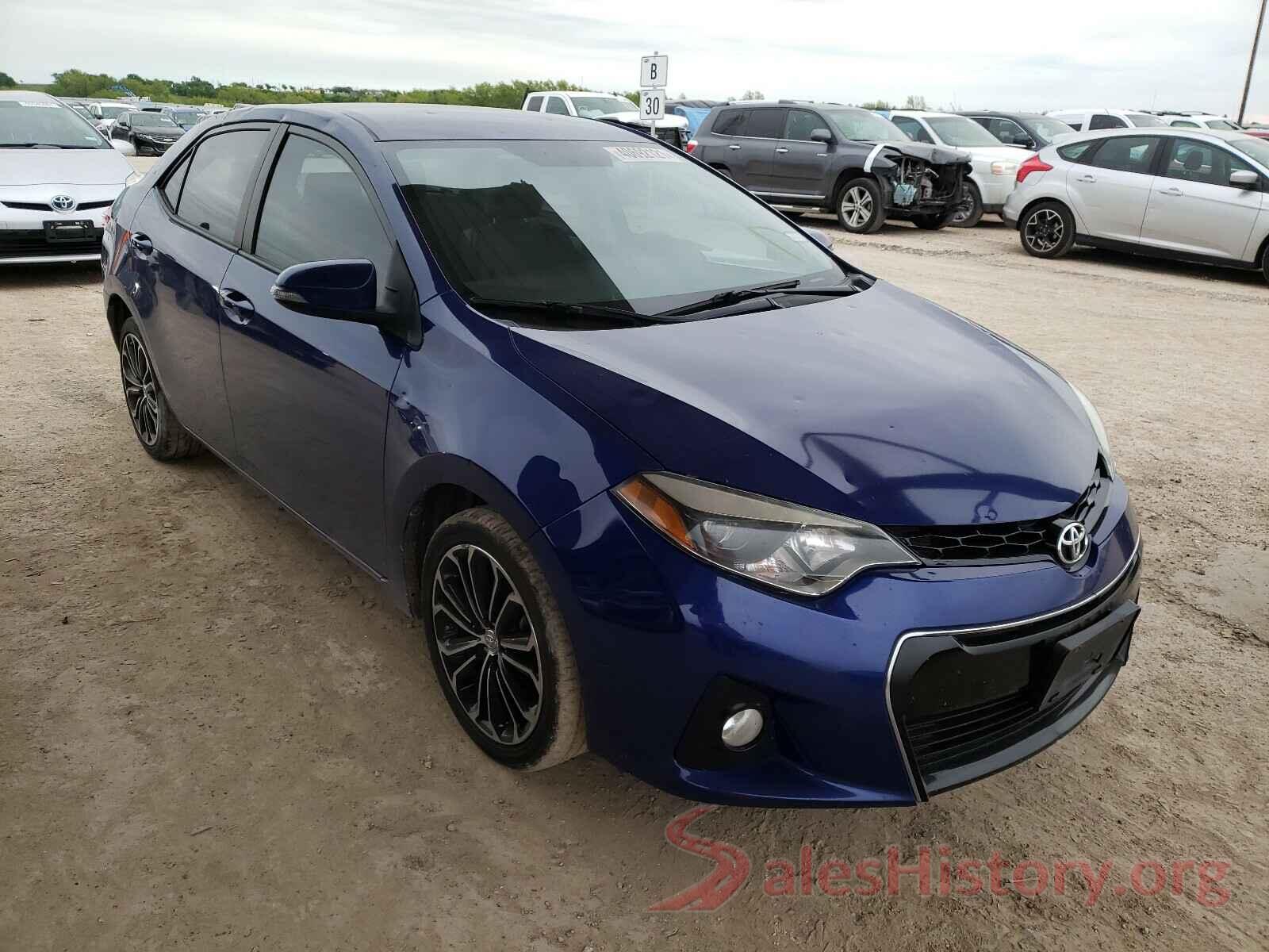 5YFBURHEXGP370549 2016 TOYOTA COROLLA