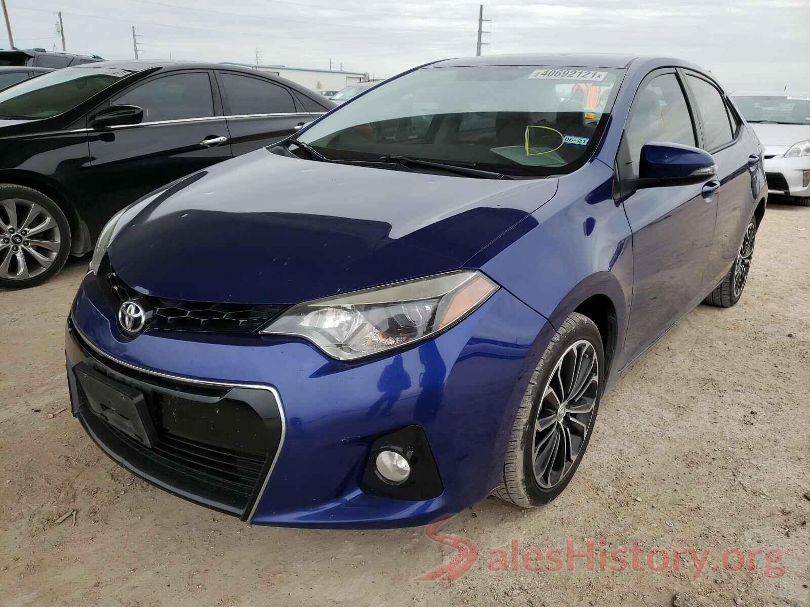 5YFBURHEXGP370549 2016 TOYOTA COROLLA