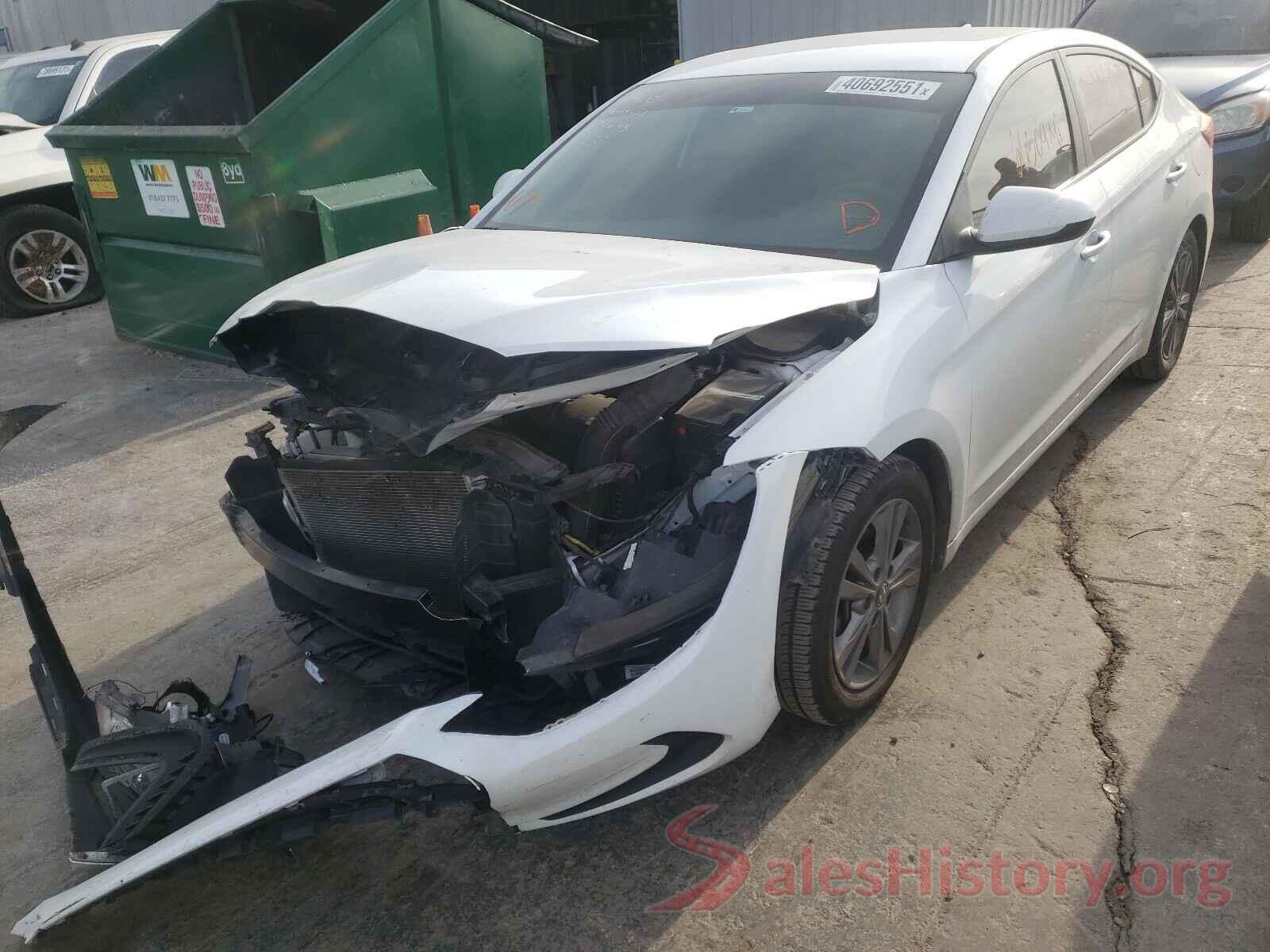 5NPD84LFXJH375321 2018 HYUNDAI ELANTRA