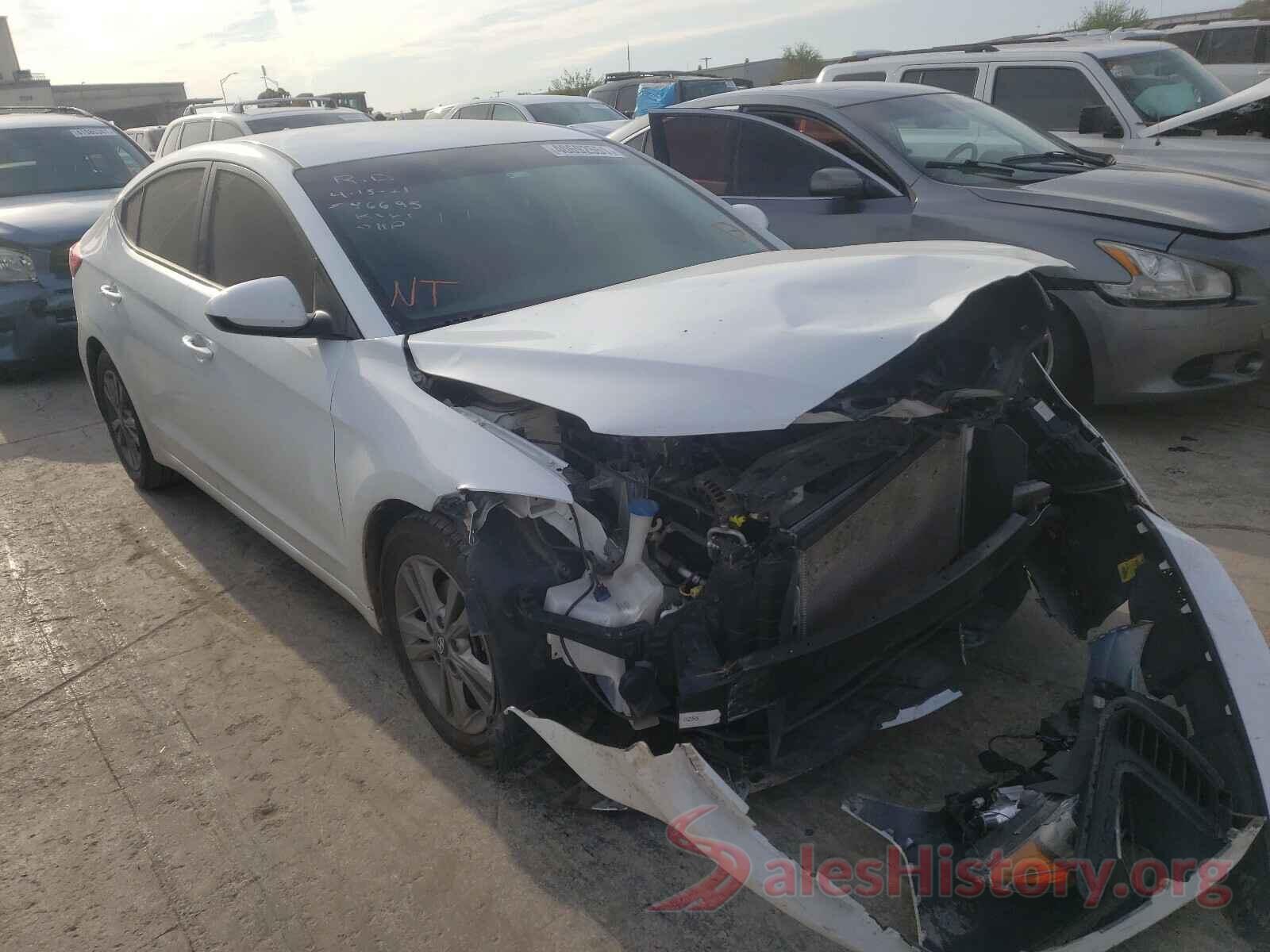 5NPD84LFXJH375321 2018 HYUNDAI ELANTRA