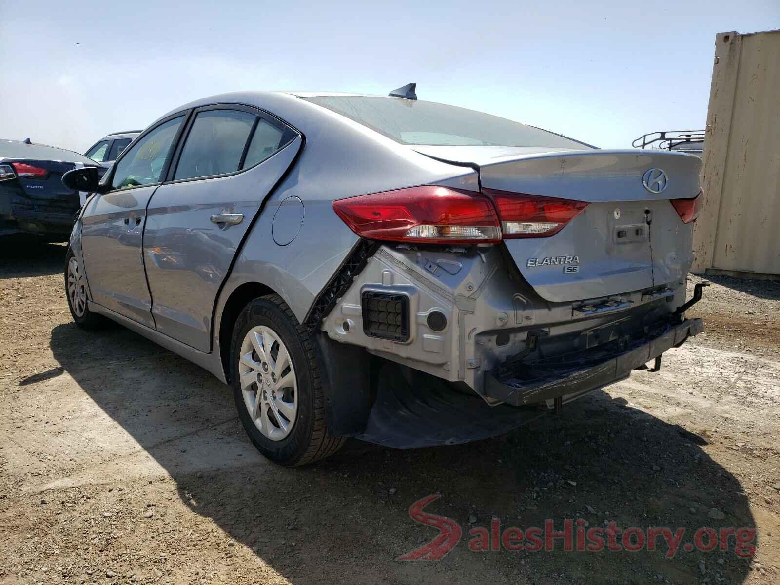 5NPD74LF6HH094405 2017 HYUNDAI ELANTRA