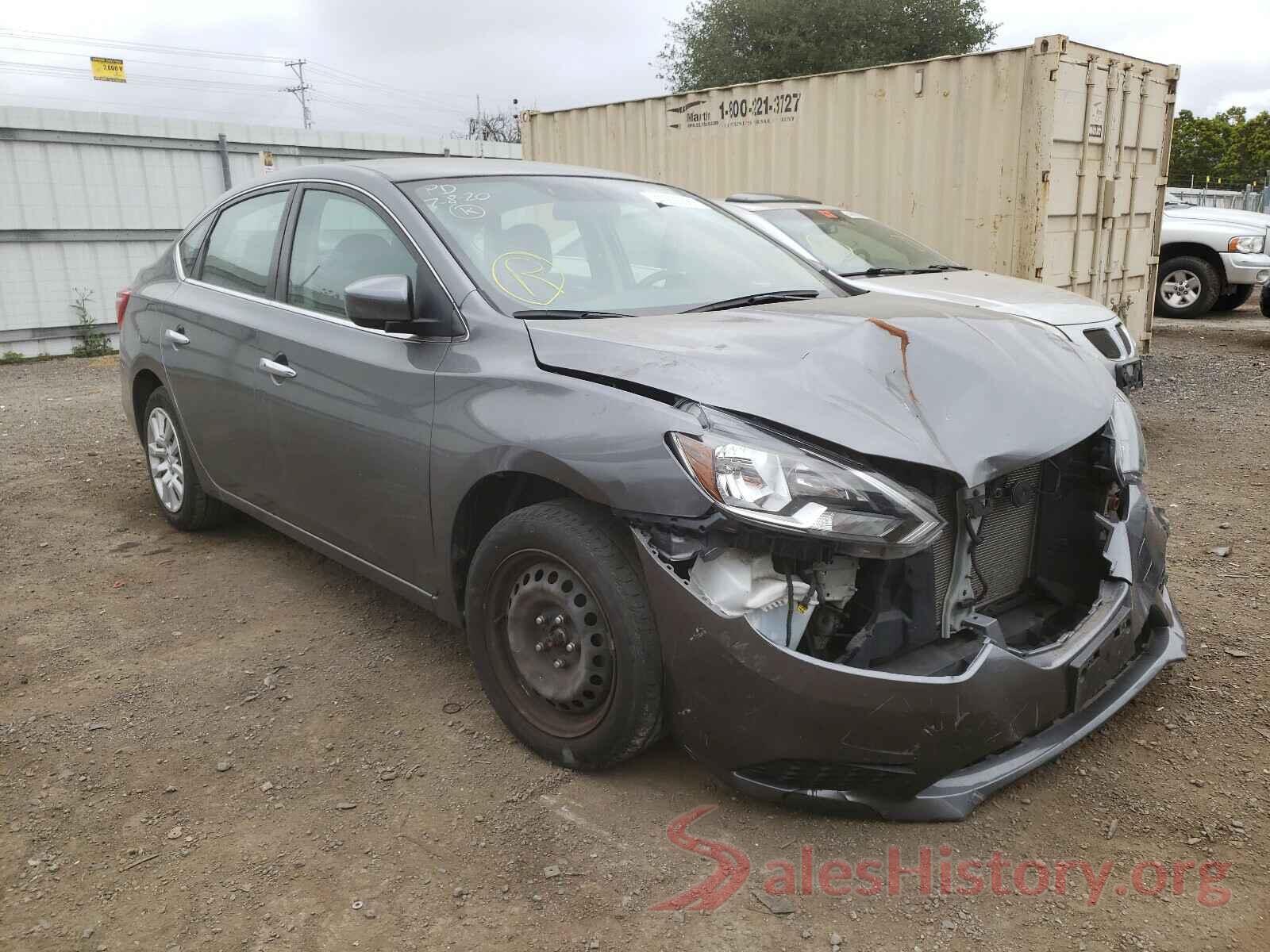 3N1AB7AP5HL694088 2017 NISSAN SENTRA