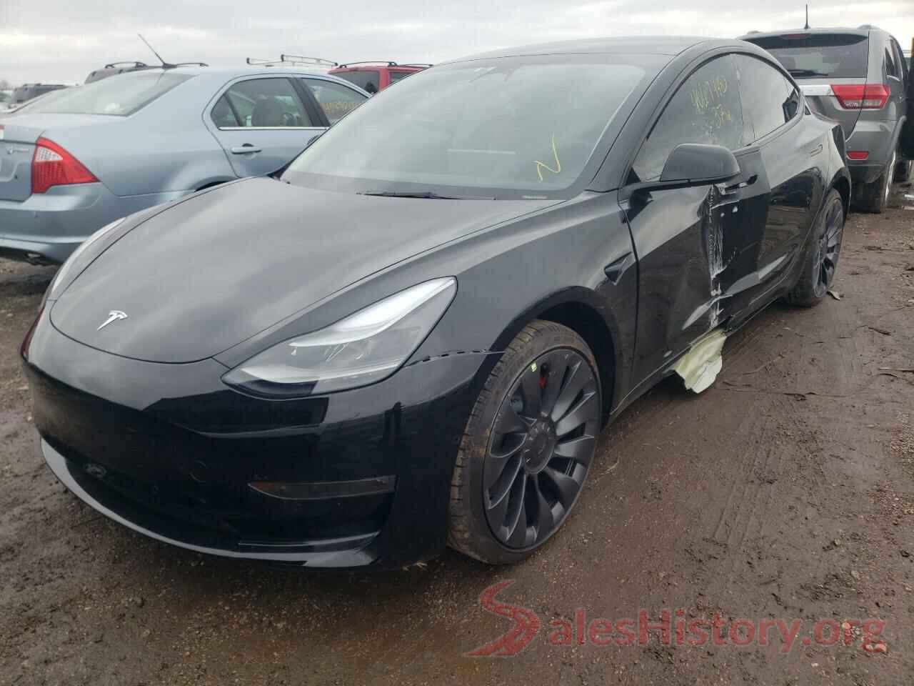 5YJ3E1EC1NF181450 2022 TESLA MODEL 3