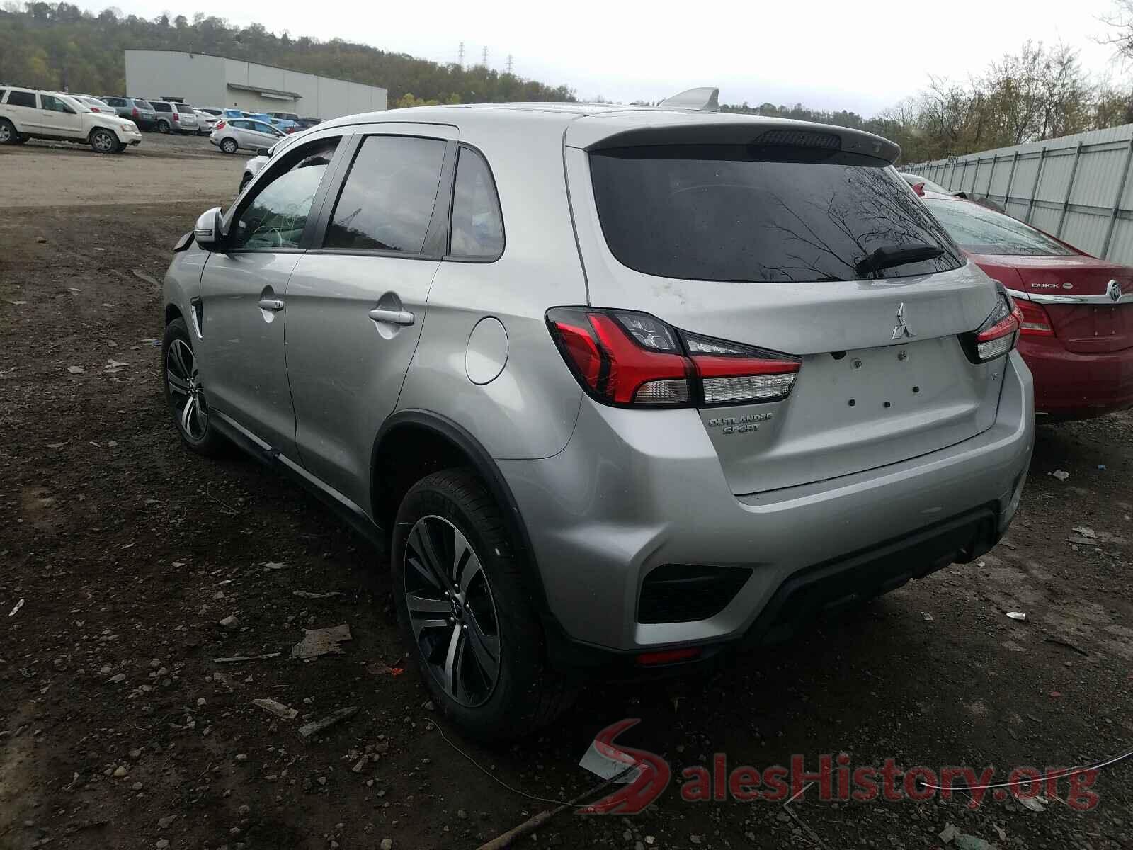 JA4ARUAUXMU011681 2021 MITSUBISHI OUTLANDER