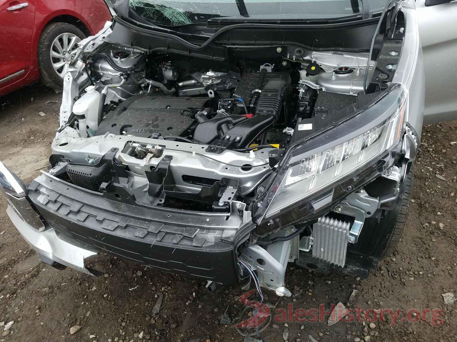 JA4ARUAUXMU011681 2021 MITSUBISHI OUTLANDER