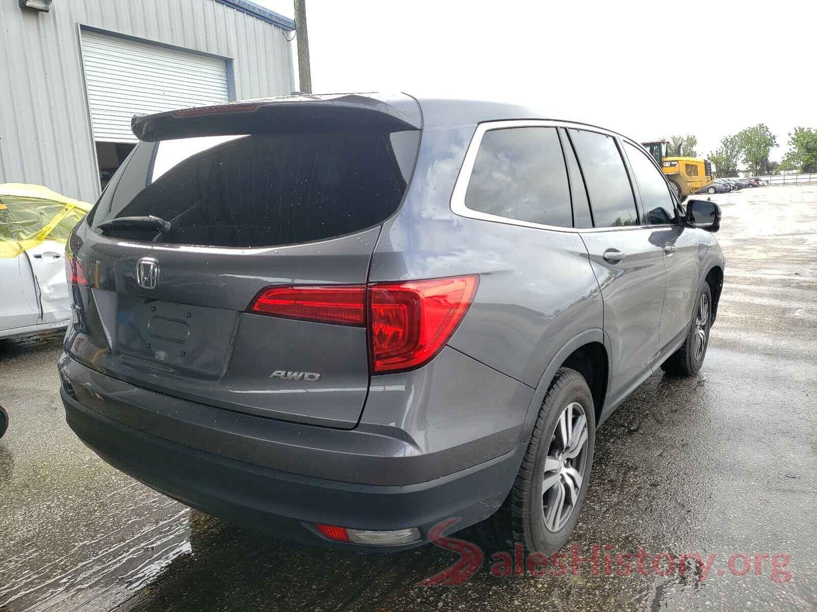 5FNYF6H51GB101760 2016 HONDA PILOT