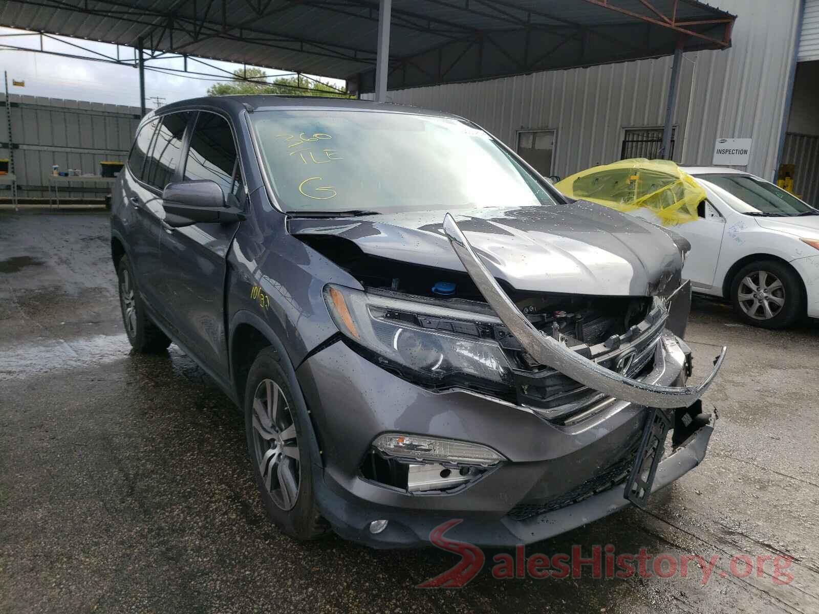 5FNYF6H51GB101760 2016 HONDA PILOT