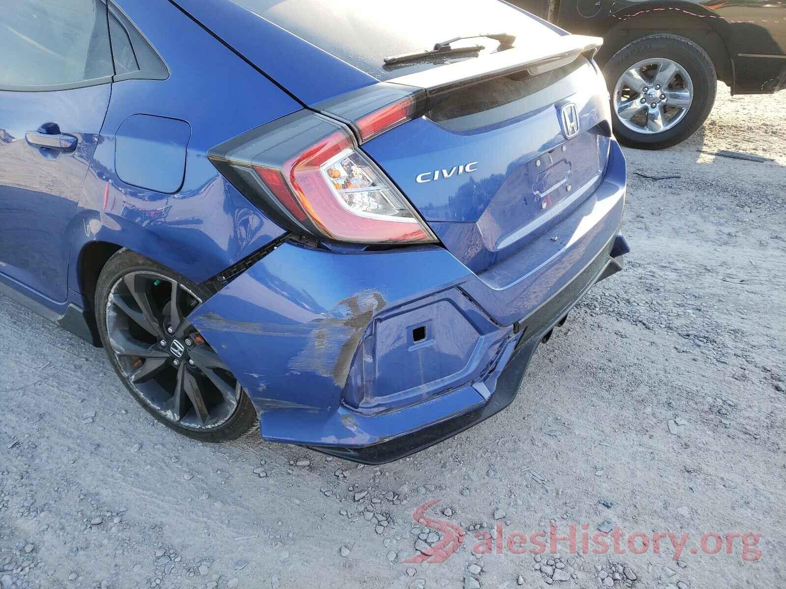 SHHFK7H40KU227258 2019 HONDA CIVIC